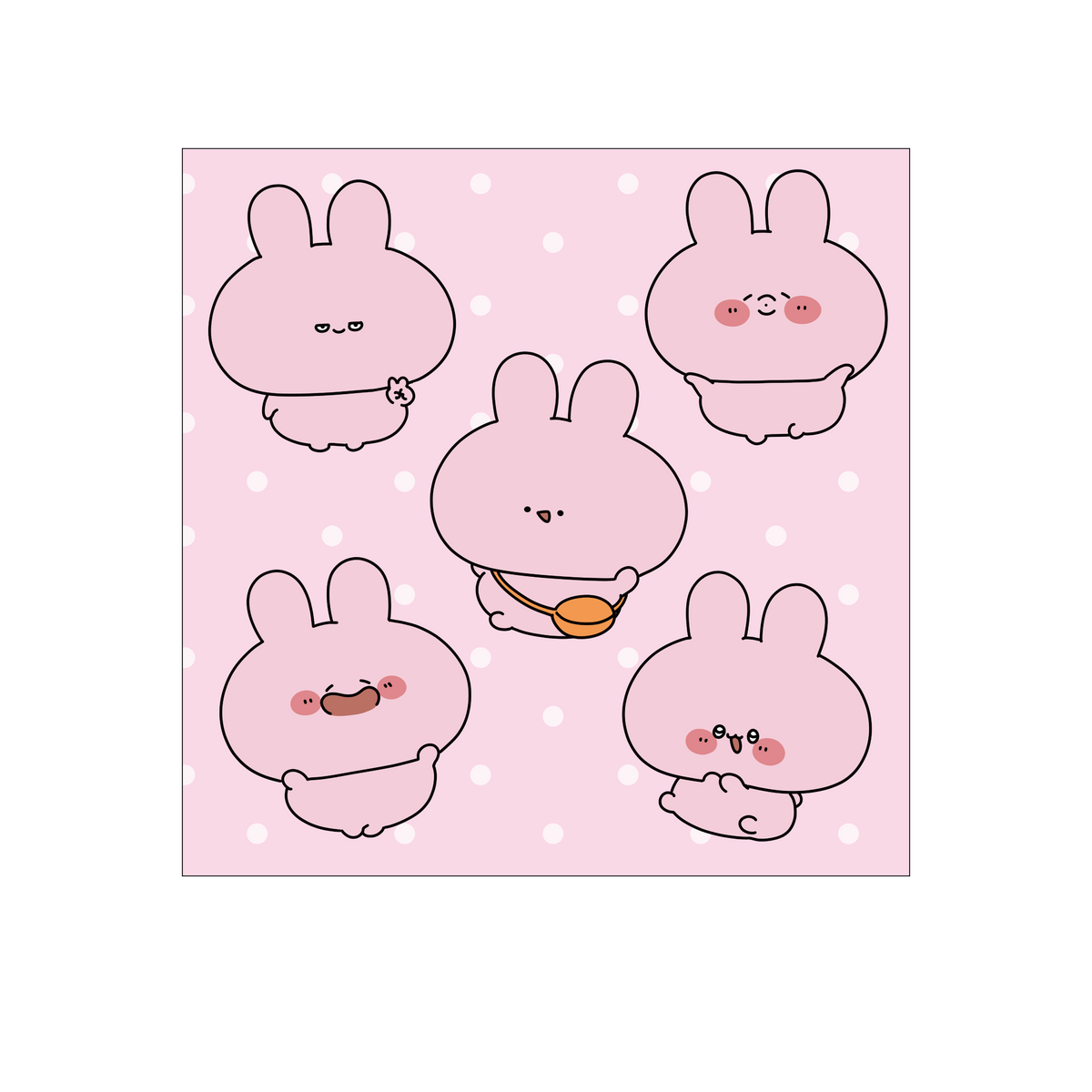【あさみみちゃん】いろんなあさみみハンカチタオル