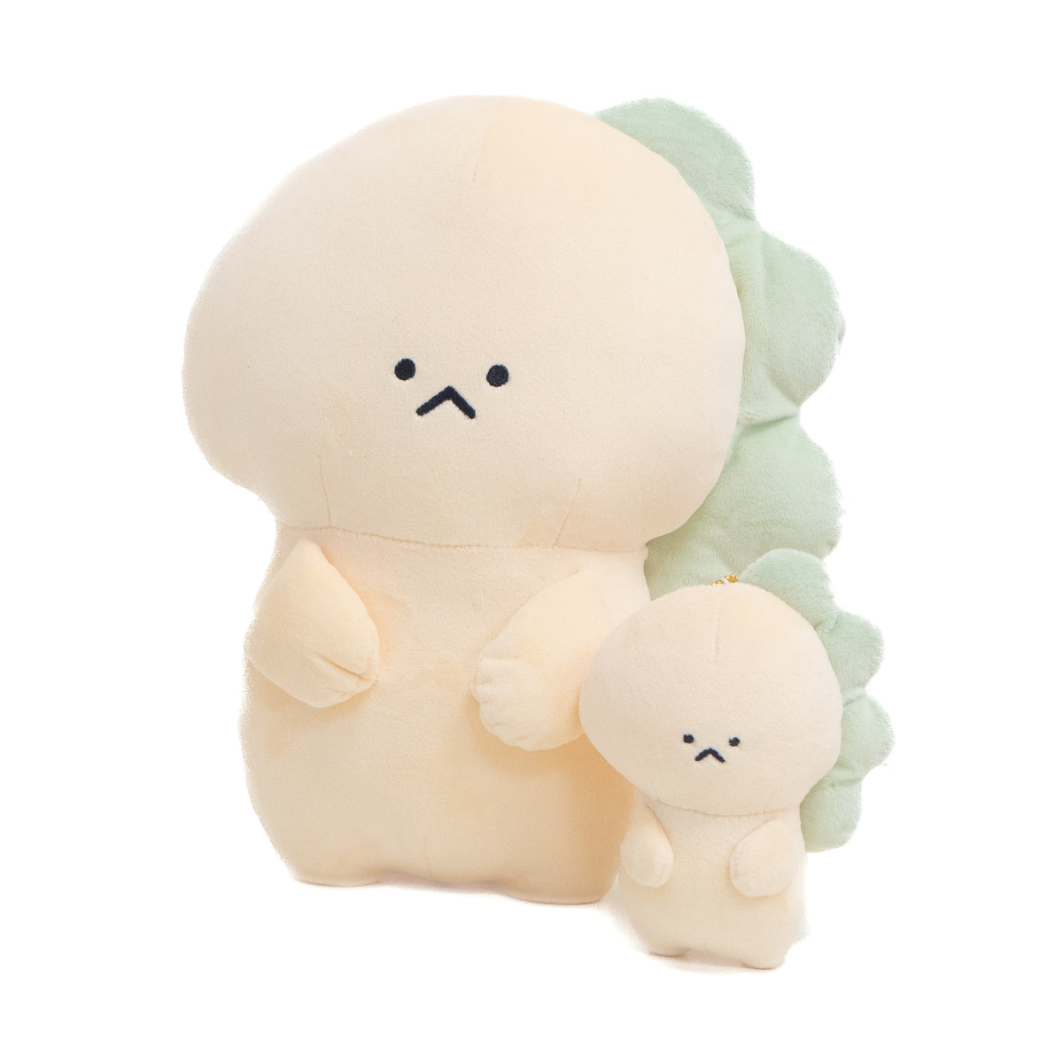 【困りザウルス】ぬいぐるみ30cm&ぬいぐるみキーホルダーセット