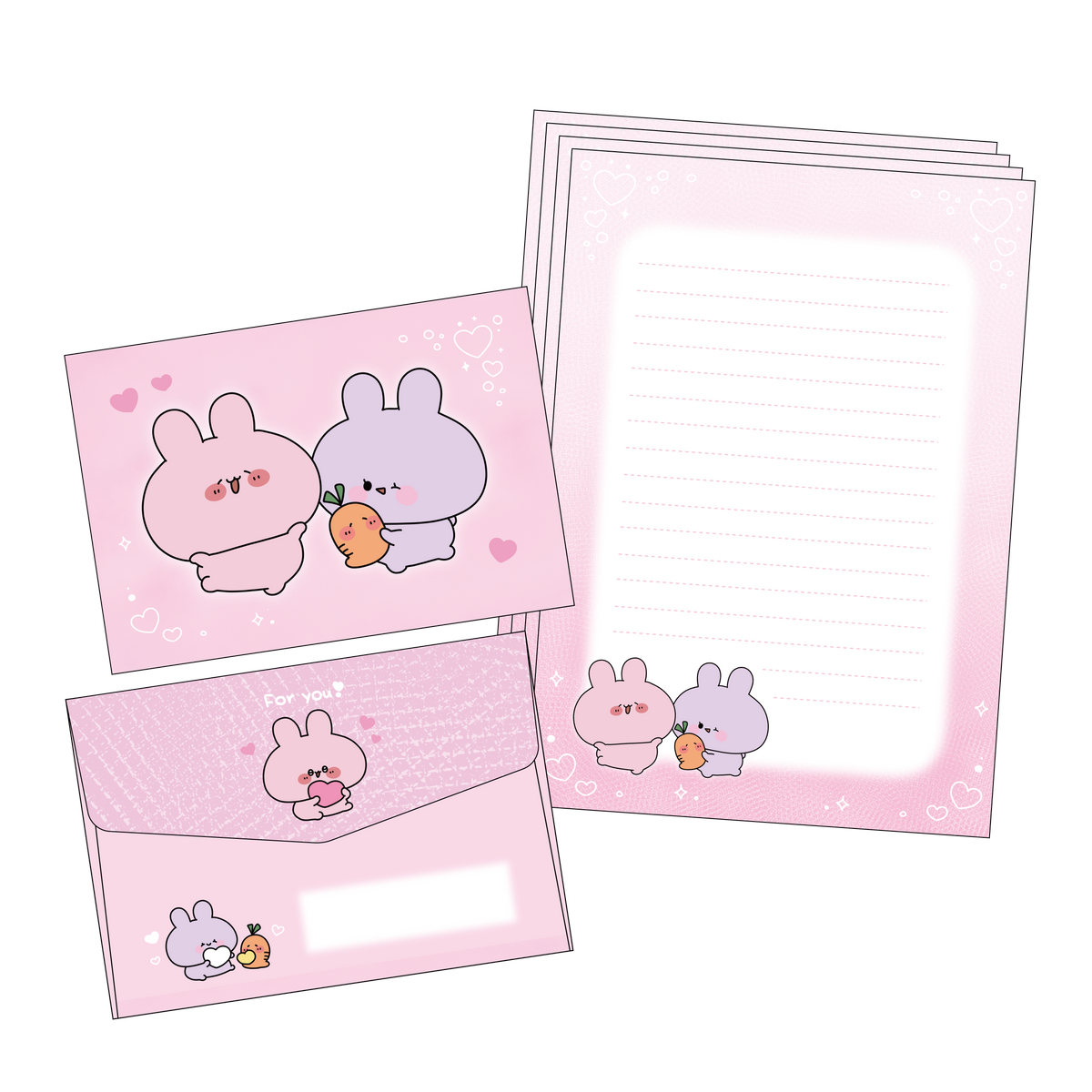 【あさみみちゃん】レターセット
