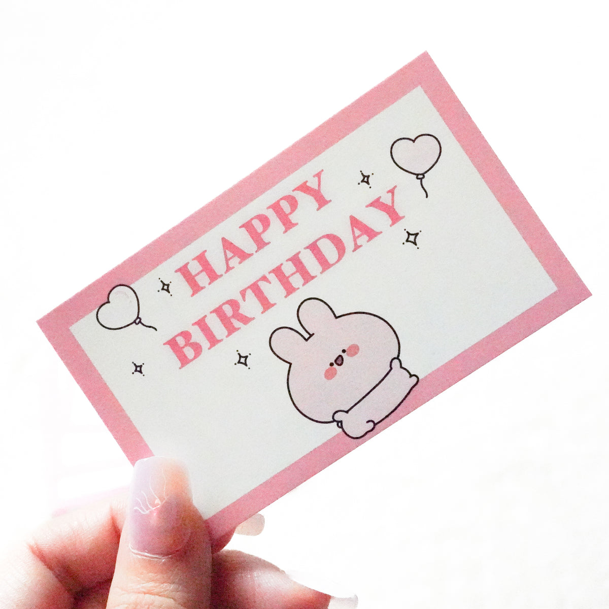 【あさみみちゃん】HAPPY BIRTHDAY♡カード(再販)