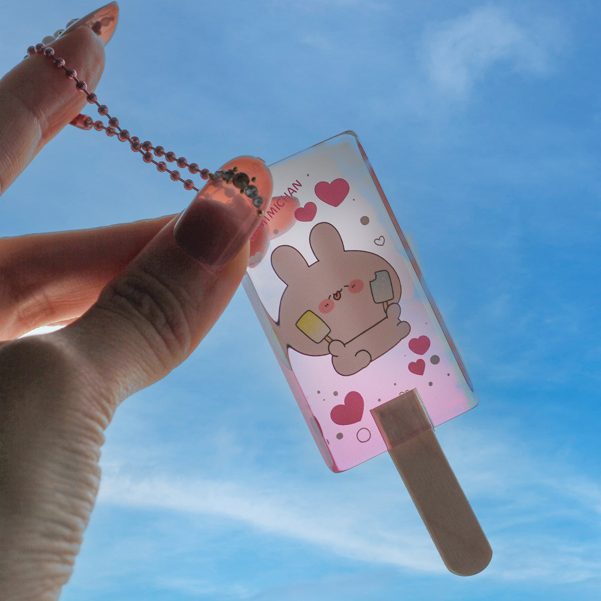 【あさみみちゃん】アイスキャンディーアクキー(ASAMIMI BASIC 2024 MAY)