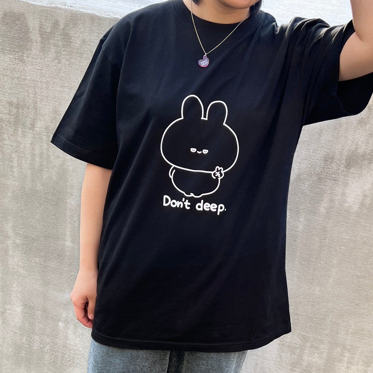 【あさみみちゃん】Don't deep.ネックレス【5月下旬発送】