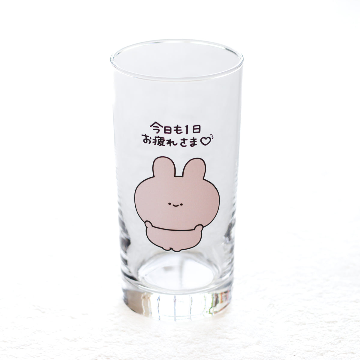 【あさみみちゃん】お疲れさまストレートグラス (360 ml)【6月中旬発送】