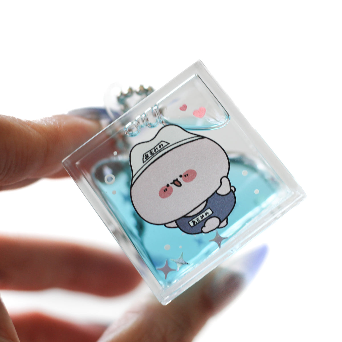 【あさみみちゃん】水泳あさみみのリキッドボトルキーホルダー【6月中旬発送】