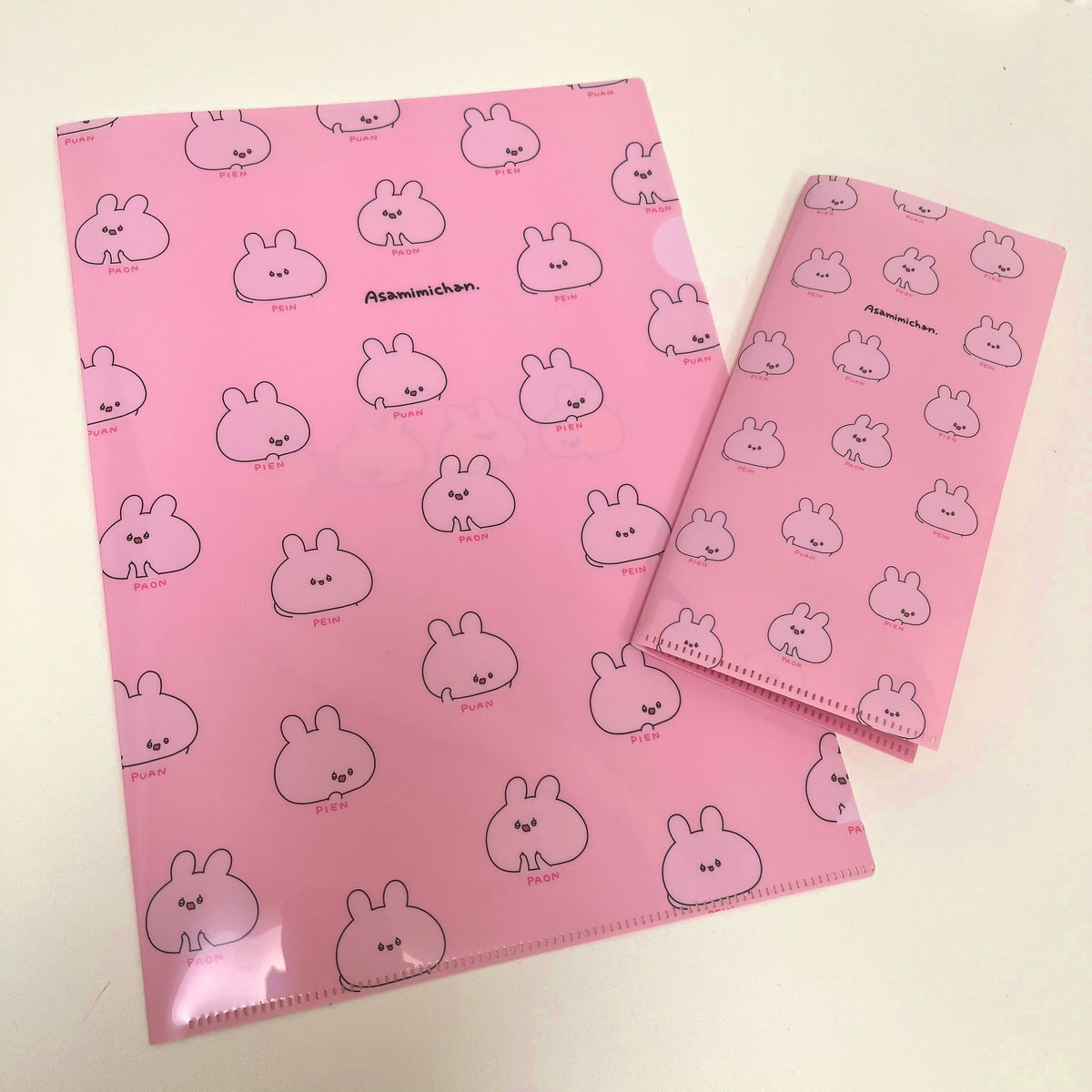 【あさみみちゃん】ぴえんがいっぱいA4クリアファイル(ASAMIMI BASIC 2023 September)