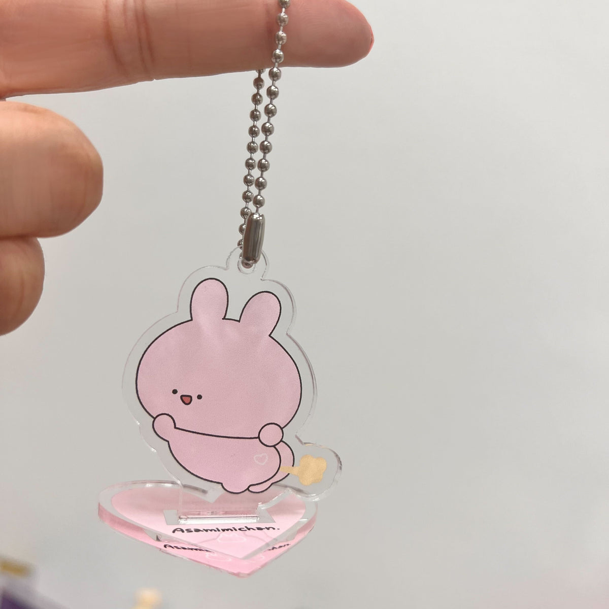 【あさみみちゃん】どっちで使う?ランダムアクリルスタンドキーホルダーコンプリートセット(全3種)(ASAMIMI BASIC 2023 September)【11月中旬発送】