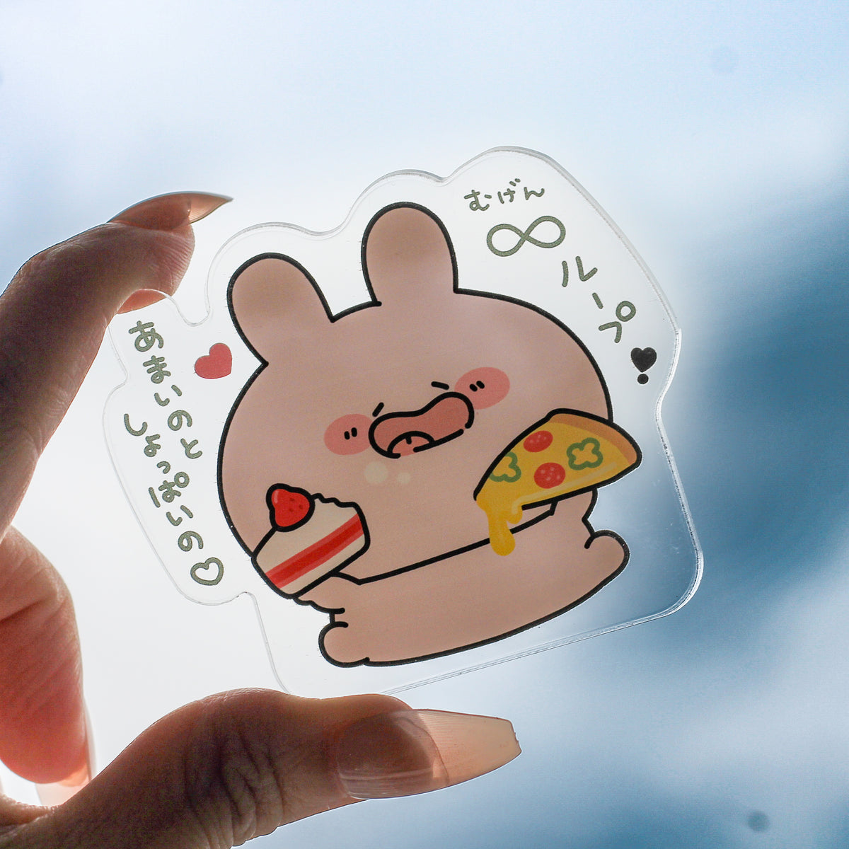 【あさみみちゃん】おなかいっぱいランダムアクリルブロックコンプリートセット(全6種)(おなかいっぱいシリーズvol.2)【8月中旬発送】