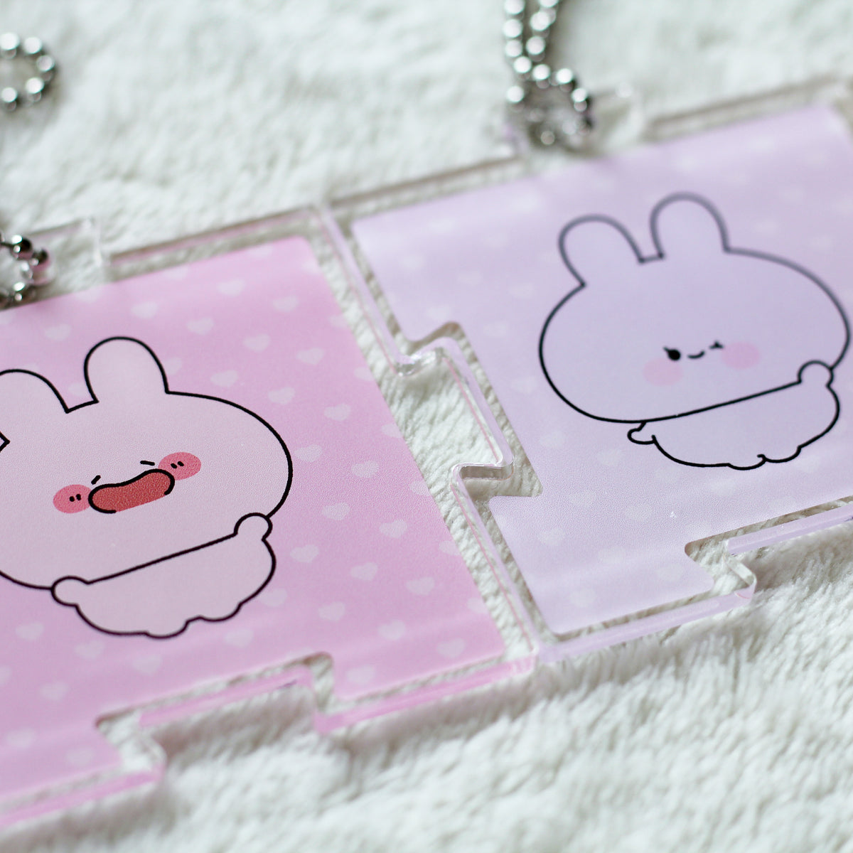 【あさみみちゃん】つながる❣️ランダムパズルアクキー(全6種)(ASAMIMI BASIC 2024 JUNE)【8月中旬発送】