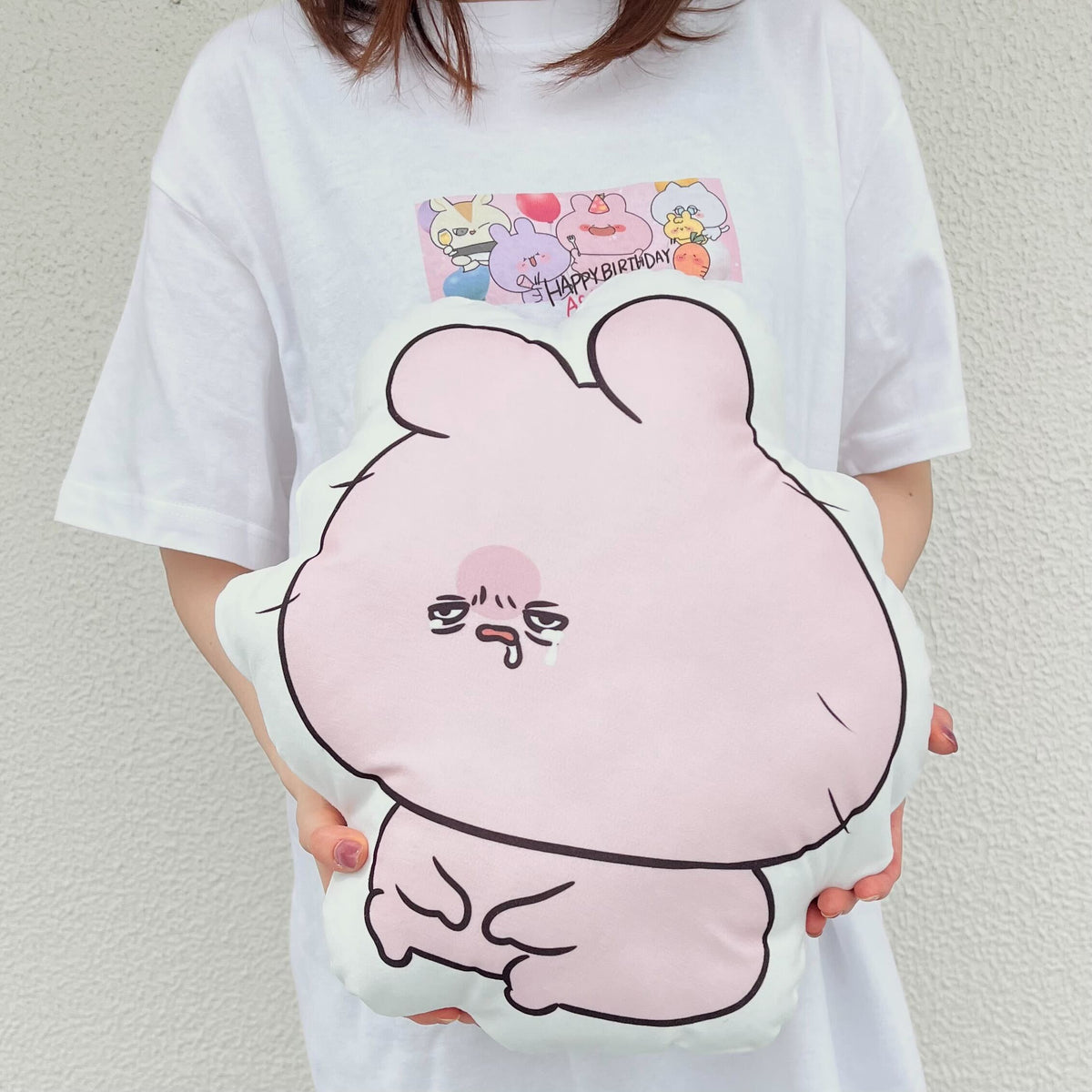 【あさみみちゃん】寝起き顔クッション【6月中旬発送】