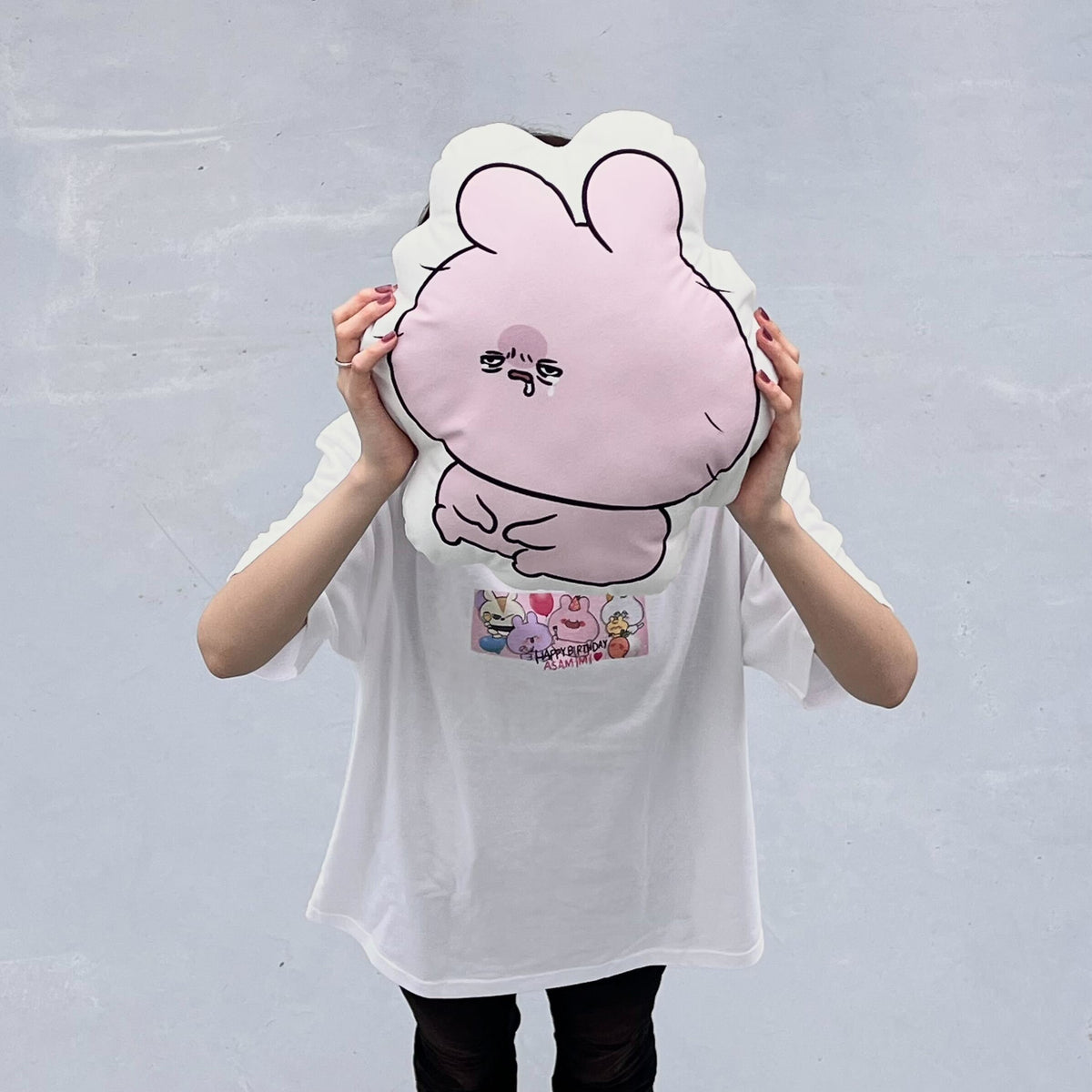 【あさみみちゃん】寝起き顔クッション【6月中旬発送】