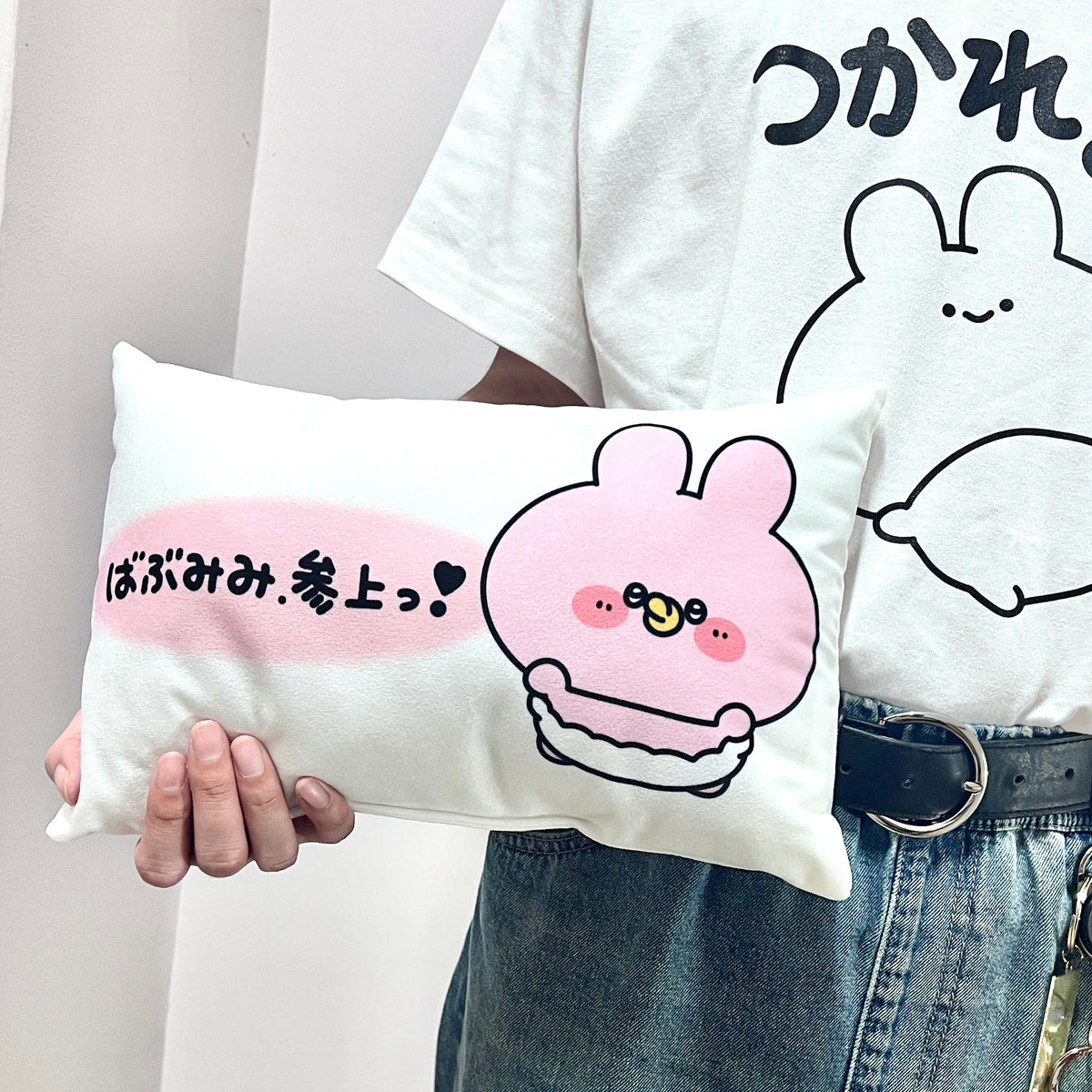 【あさみみちゃん】わるみみ&ばぶみみミニ枕【8月下旬発送】