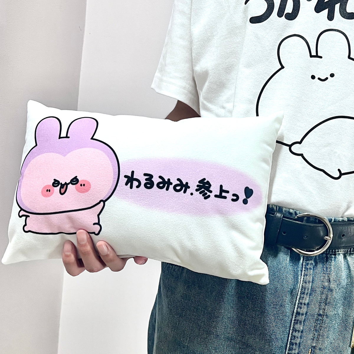 【あさみみちゃん】わるみみ&ばぶみみミニ枕【8月下旬発送】