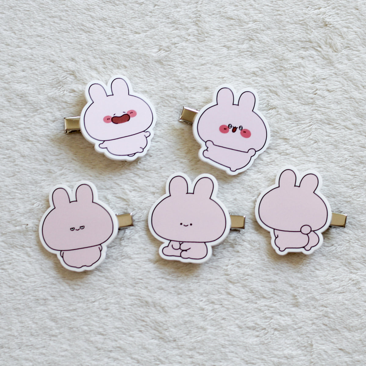 【あさみみちゃん】あさみみの激カワ♡ランダム前髪クリップ(全6種・シークレットあり)【7月下旬発送】(再販)