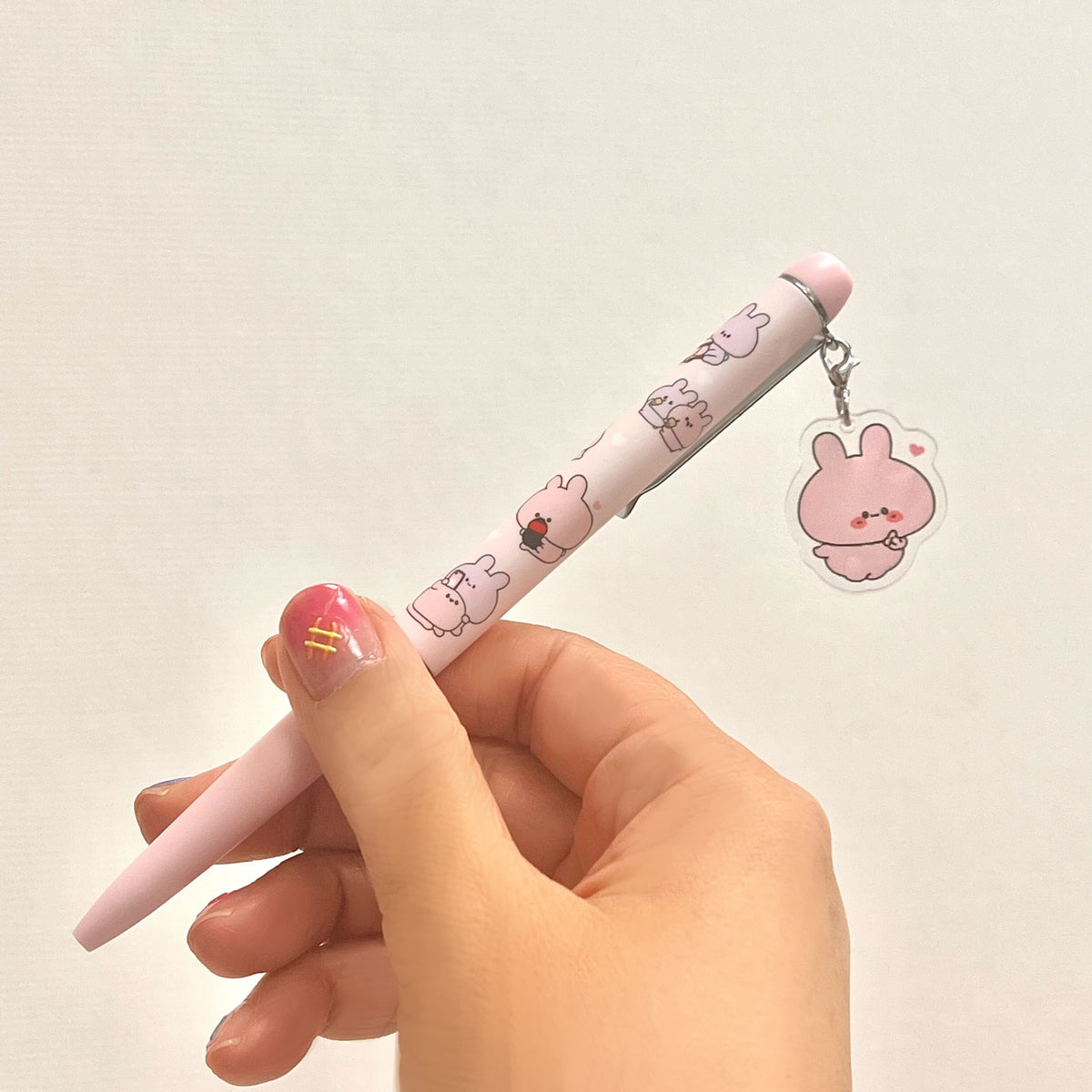 【あさみみちゃん】チャーム付きボールペン(あさみみちゃん 大人気シーンよせあつめシリーズ) 【2月中旬発送】