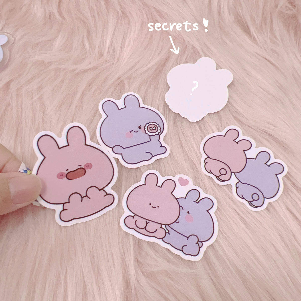 【あさみみちゃん】ランダムステッカー(シークレットあり)(あさみみ BASIC 2023April)