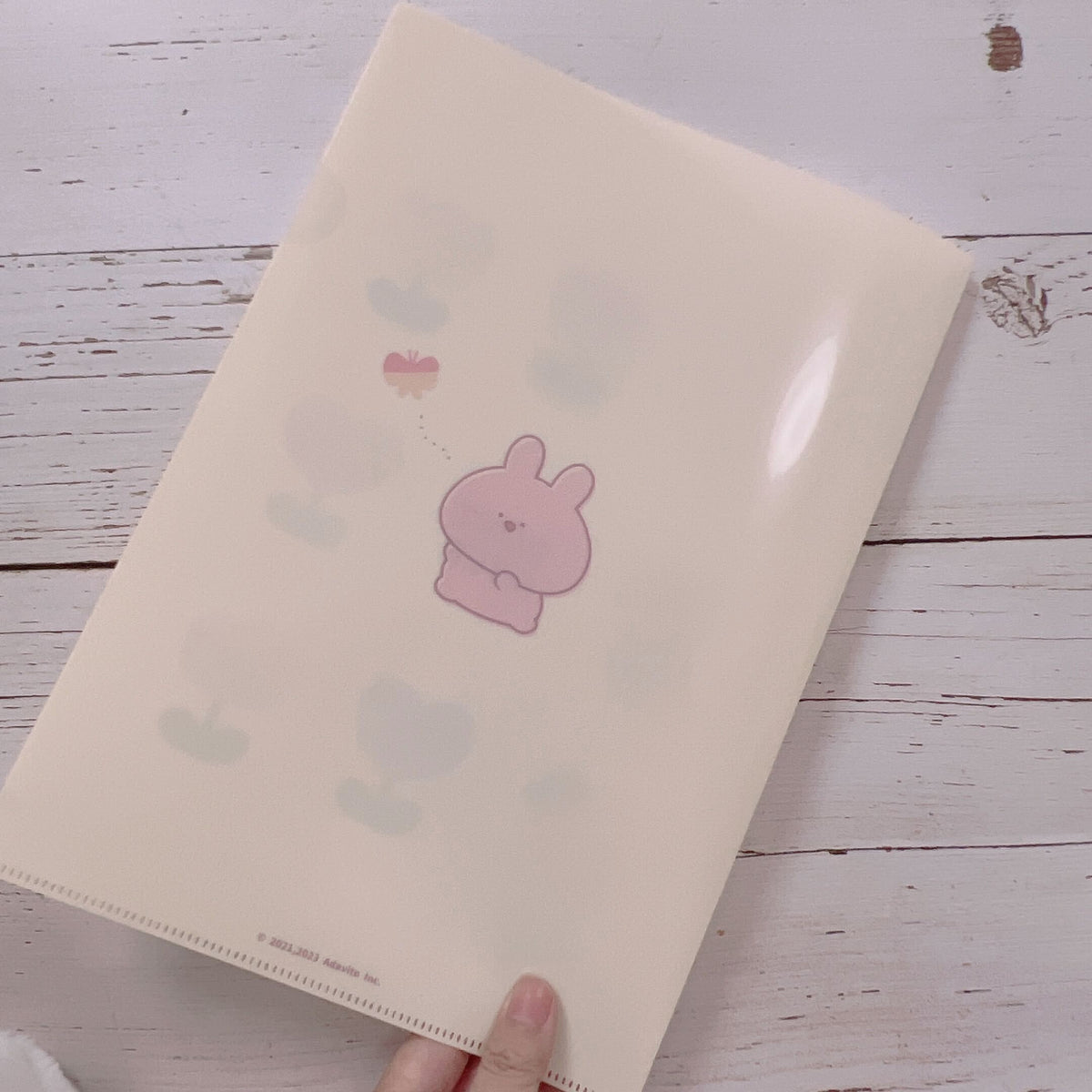 【あさみみちゃん】A4クリアファイル(あさみみ BASIC 2023April)