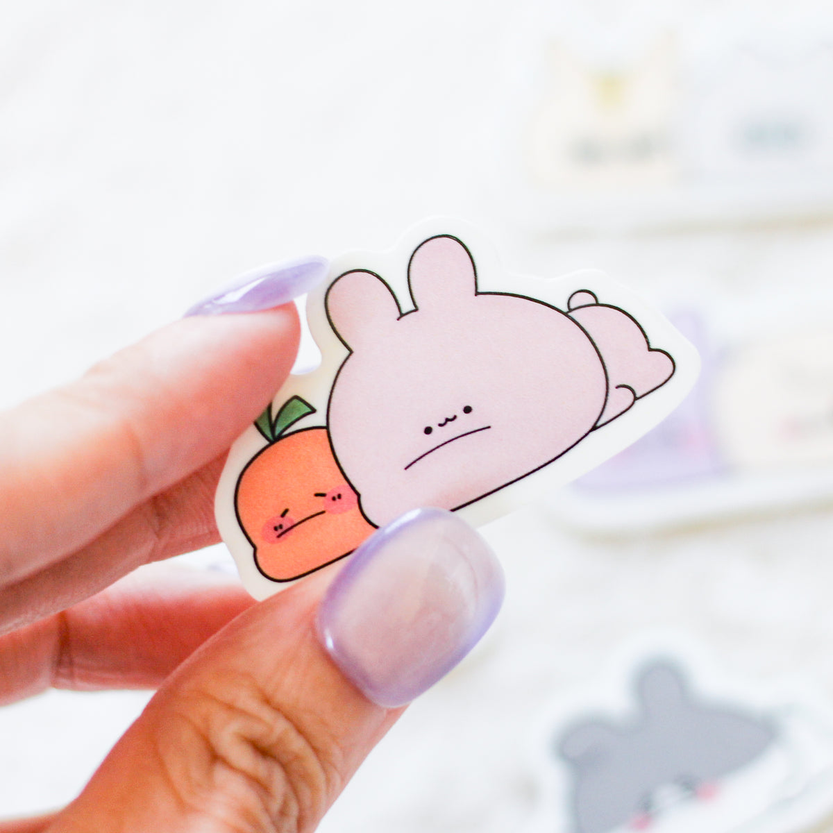 【あさみみちゃん】だらむに♡全員集合5枚入りステッカー