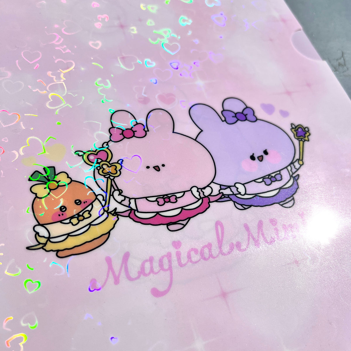 【あさみみちゃん】魔法少女あさみみキラキラA4クリアファイル