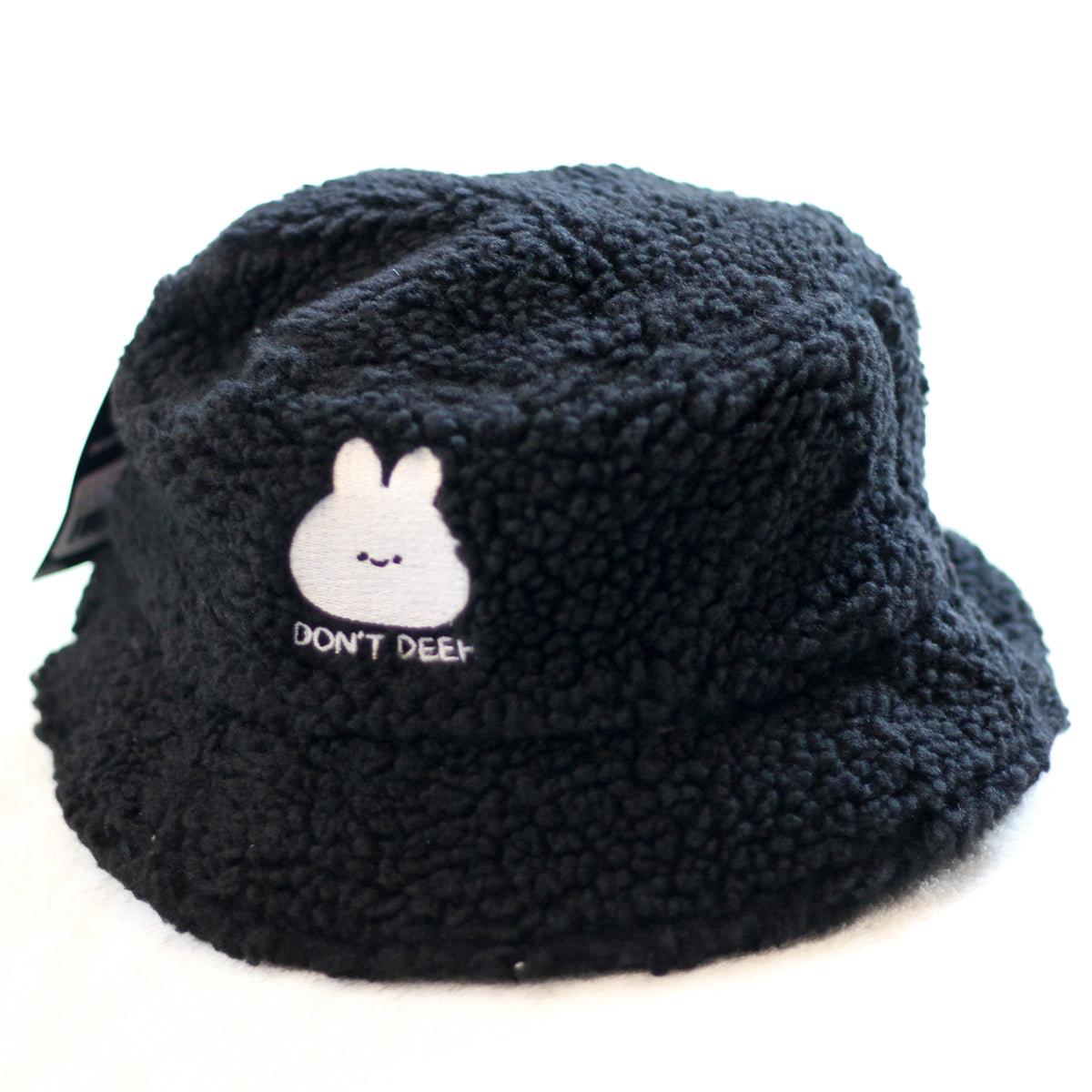 【あさみみちゃん】ふわもこ刺繍ボアバケットハット