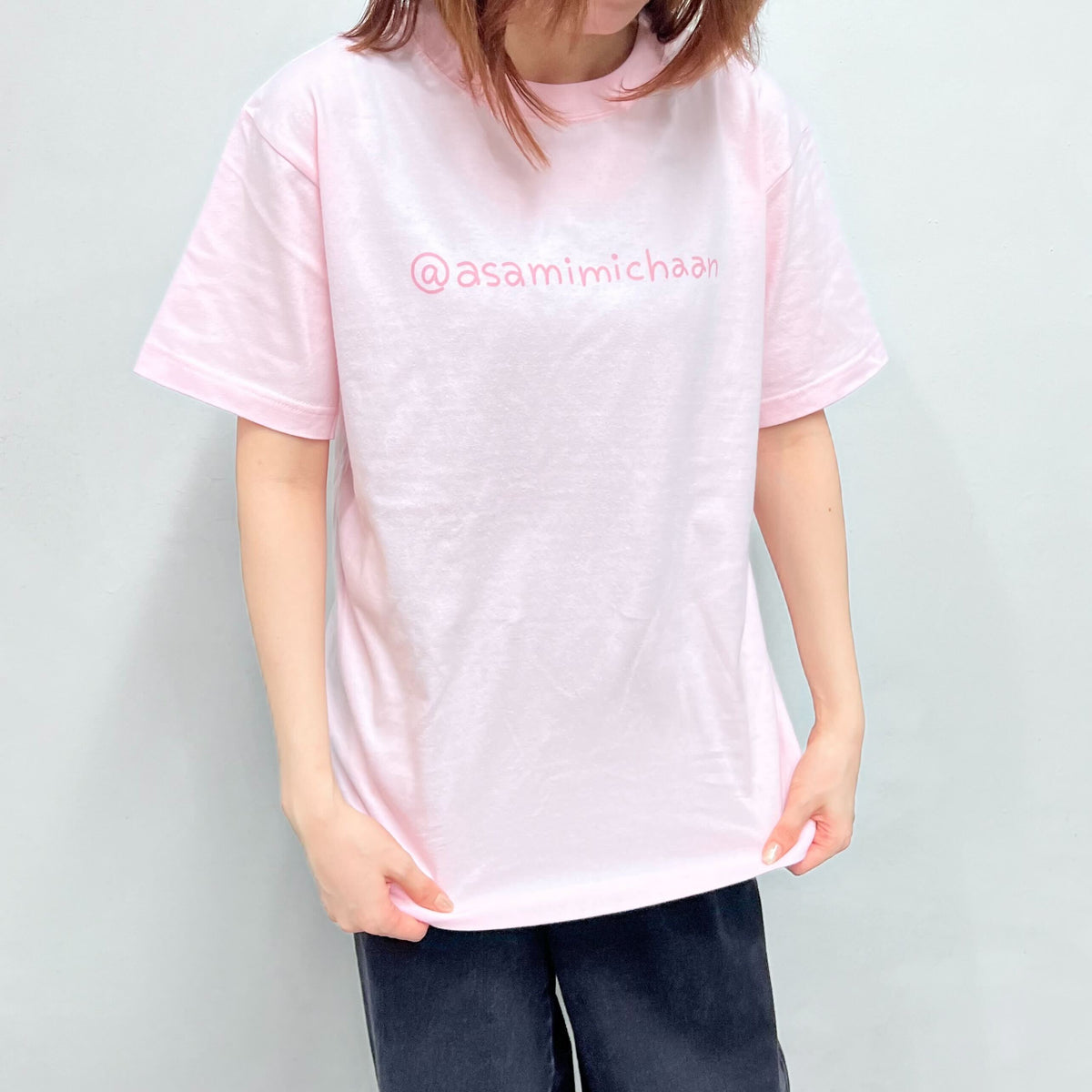【あさみみちゃん】100万人記念❣プリントTシャツ【12月中旬発送】
