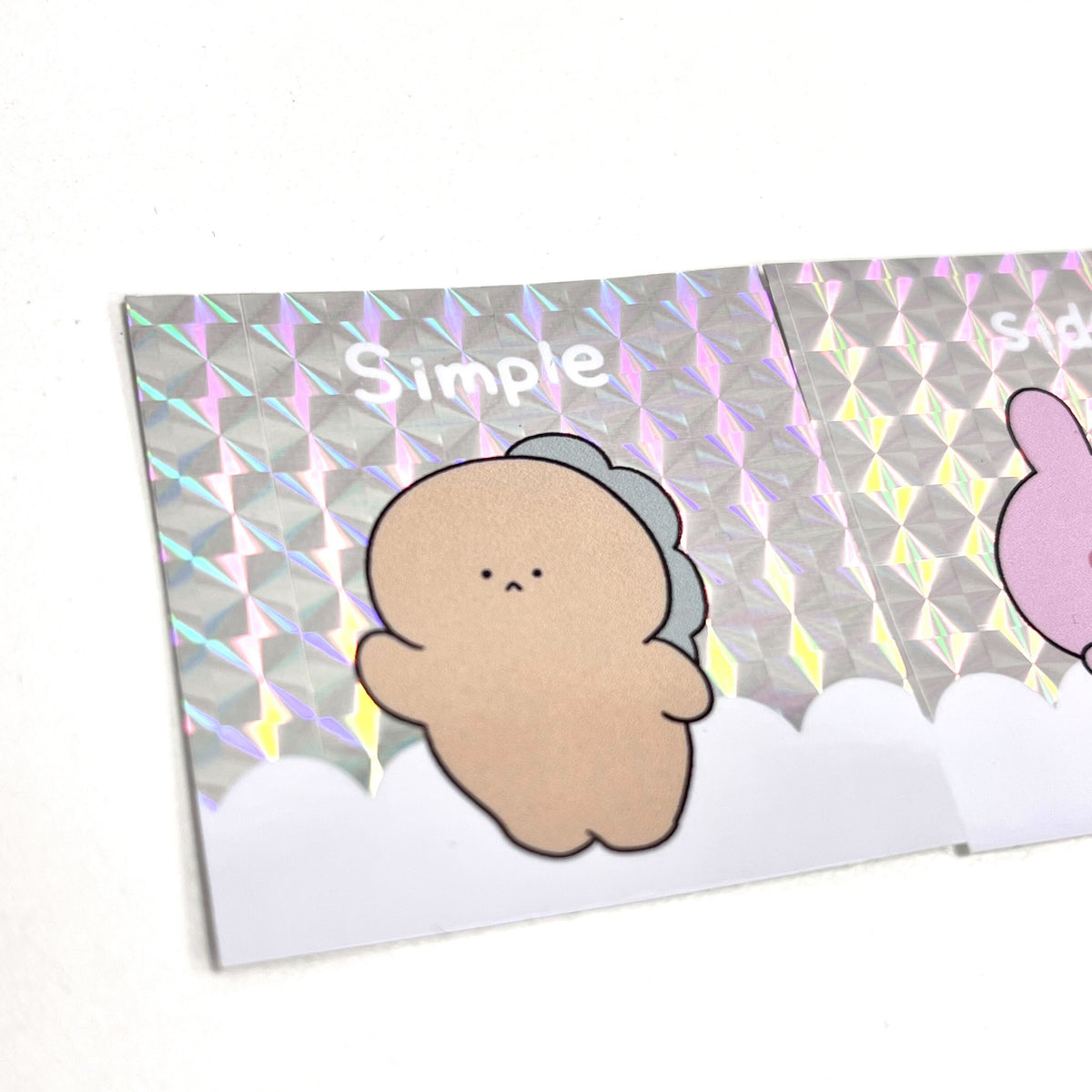 【あさみみちゃん】3キャラコラボ!スクエアホログラムステッカーコンプセット(ASAMIMI BASIC 2024 March)