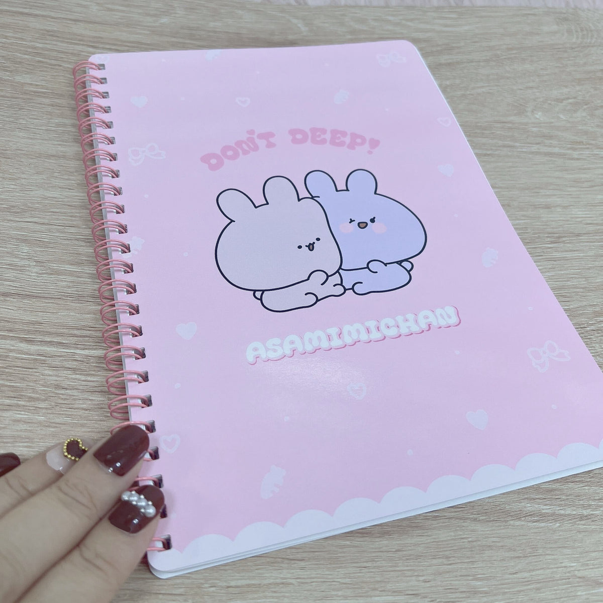 【あさみみちゃん】A5リングノート(あさみみBASIC 2023 June)