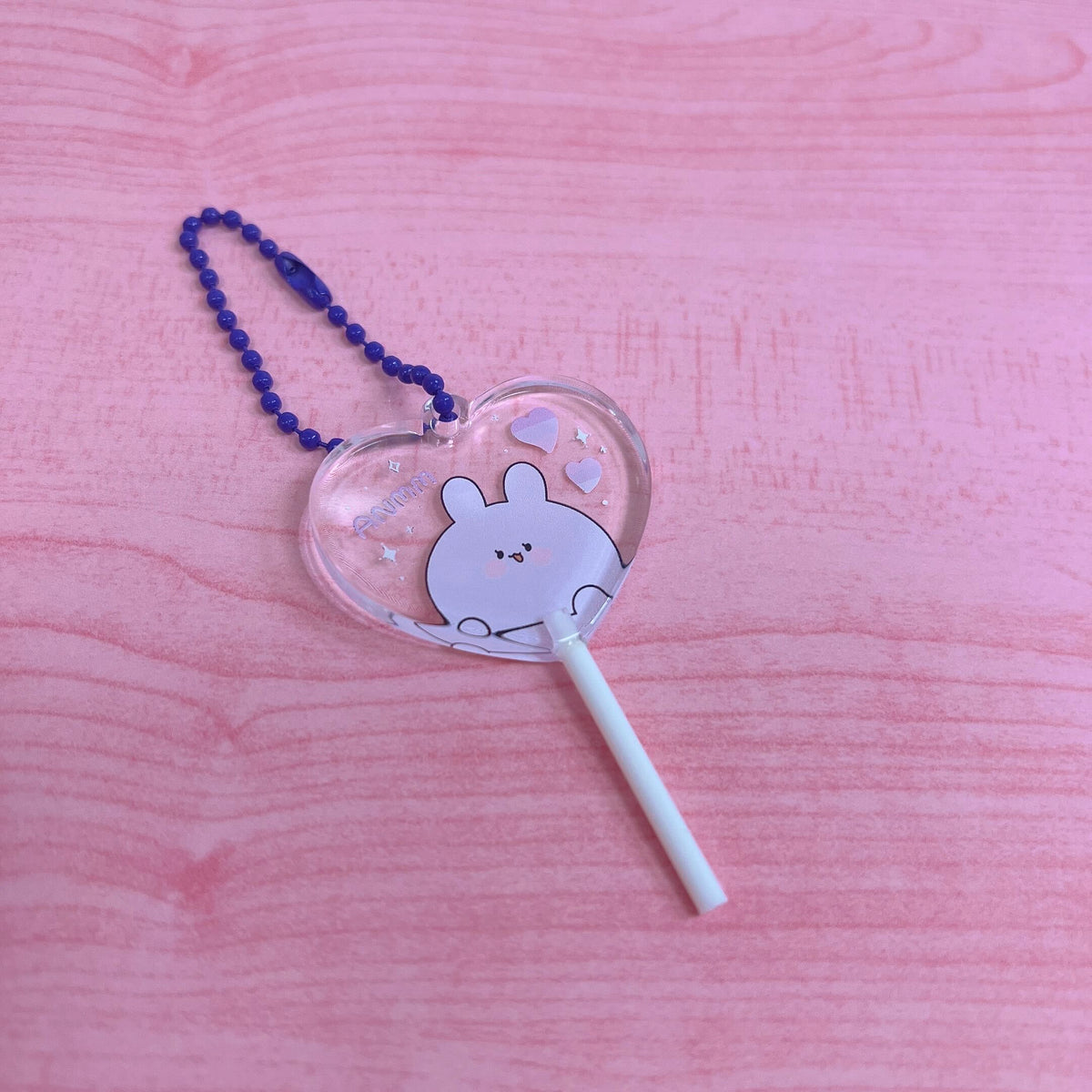 【あさみみちゃん】ハートキャンディアクリルキーホルダー(あさみみBASIC 2023 June)【8月中旬発送】