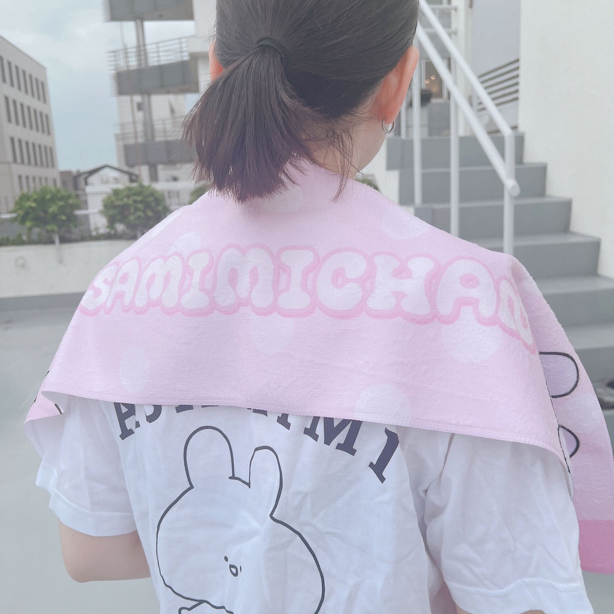 【あさみみちゃん】マフラータオル(あさみみBASIC 2023 June)【8月中旬発送】