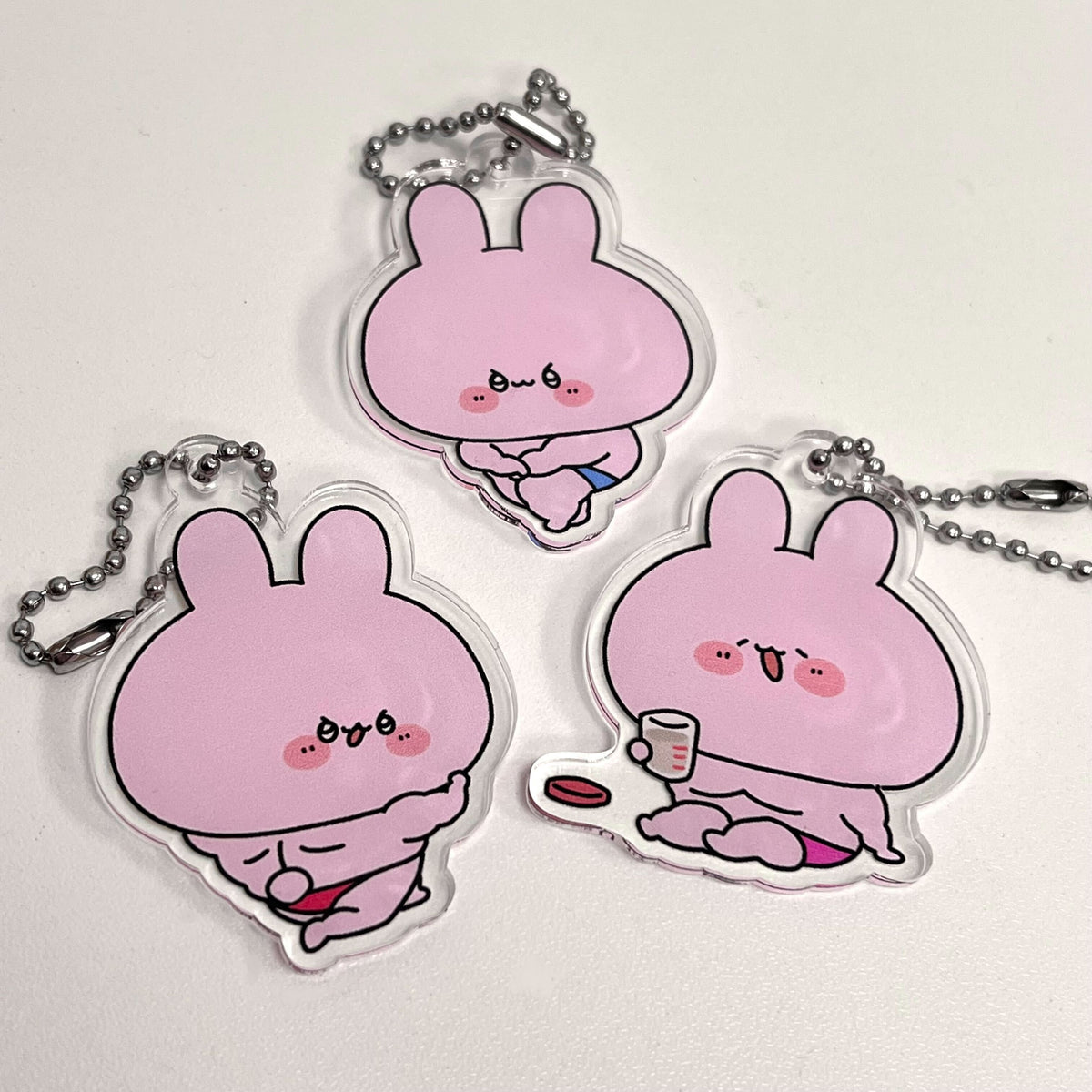 【あさみみちゃん】まちょみみ_ランダムアクリルキーホルダー(全3種)(ASAMIMI BASIC 2024 March)