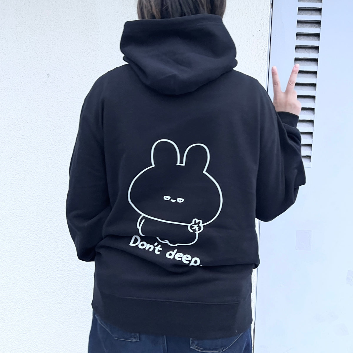 【あさみみちゃん】Don't deep半目パーカー(ブロマイド付き)