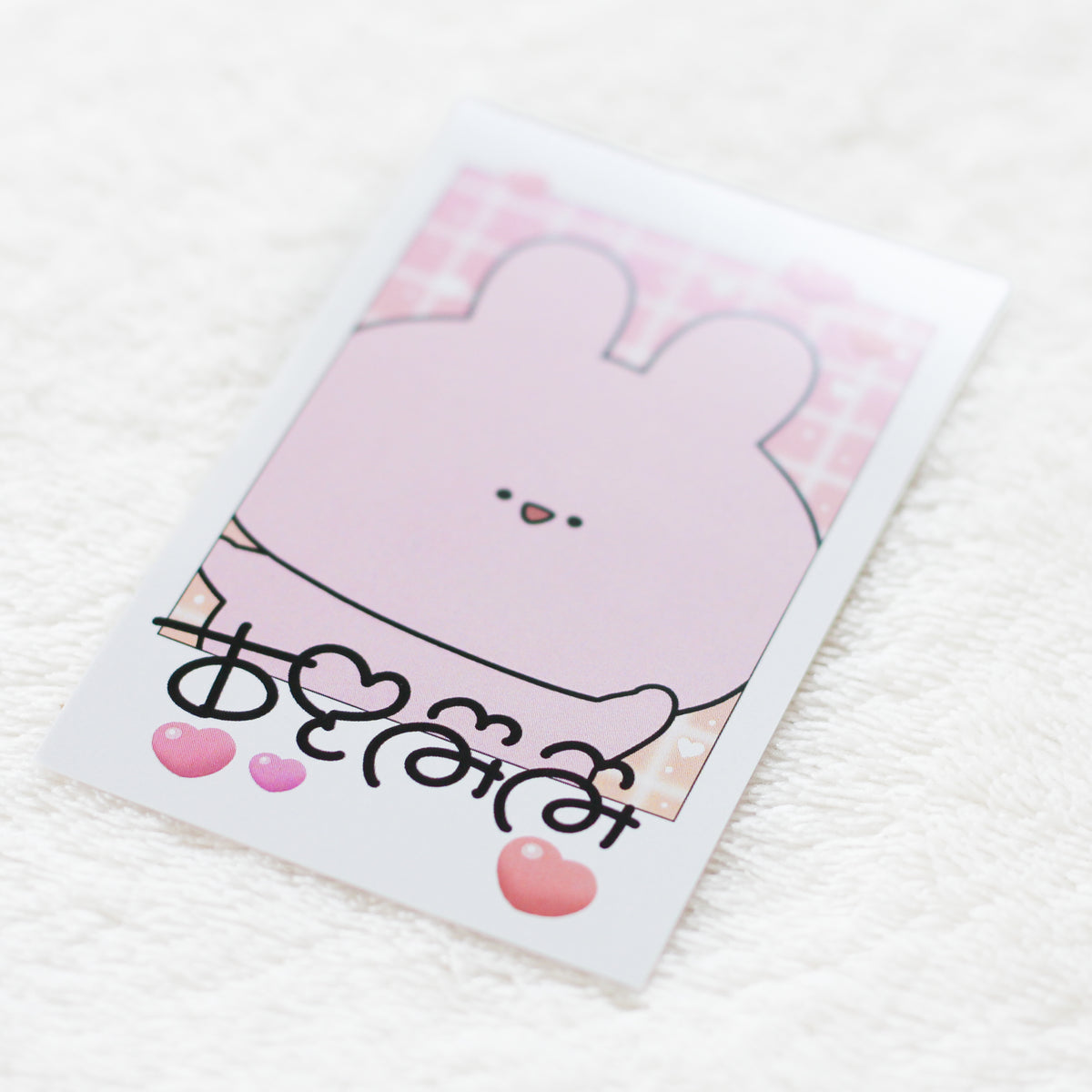【あさみみちゃん】シークレットあり♪ランダムチェキ風カード第1弾(全6種)(再販)【11月下旬発送】