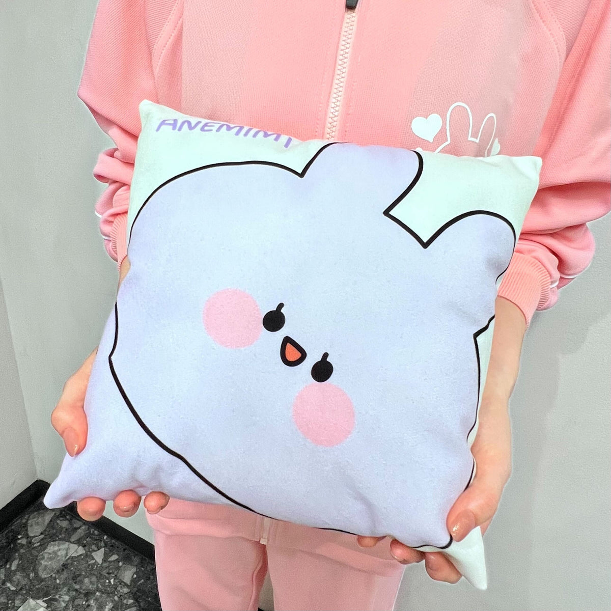【あさみみちゃん】ミニクッション(30cm)【6月中旬発送】(ASAMIMI BASIC 2024 APRIL)