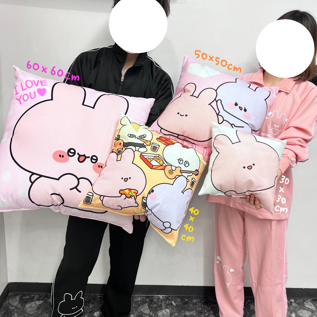 【あさみみちゃん】ミニクッション(30cm)【6月中旬発送】(ASAMIMI BASIC 2024 APRIL)