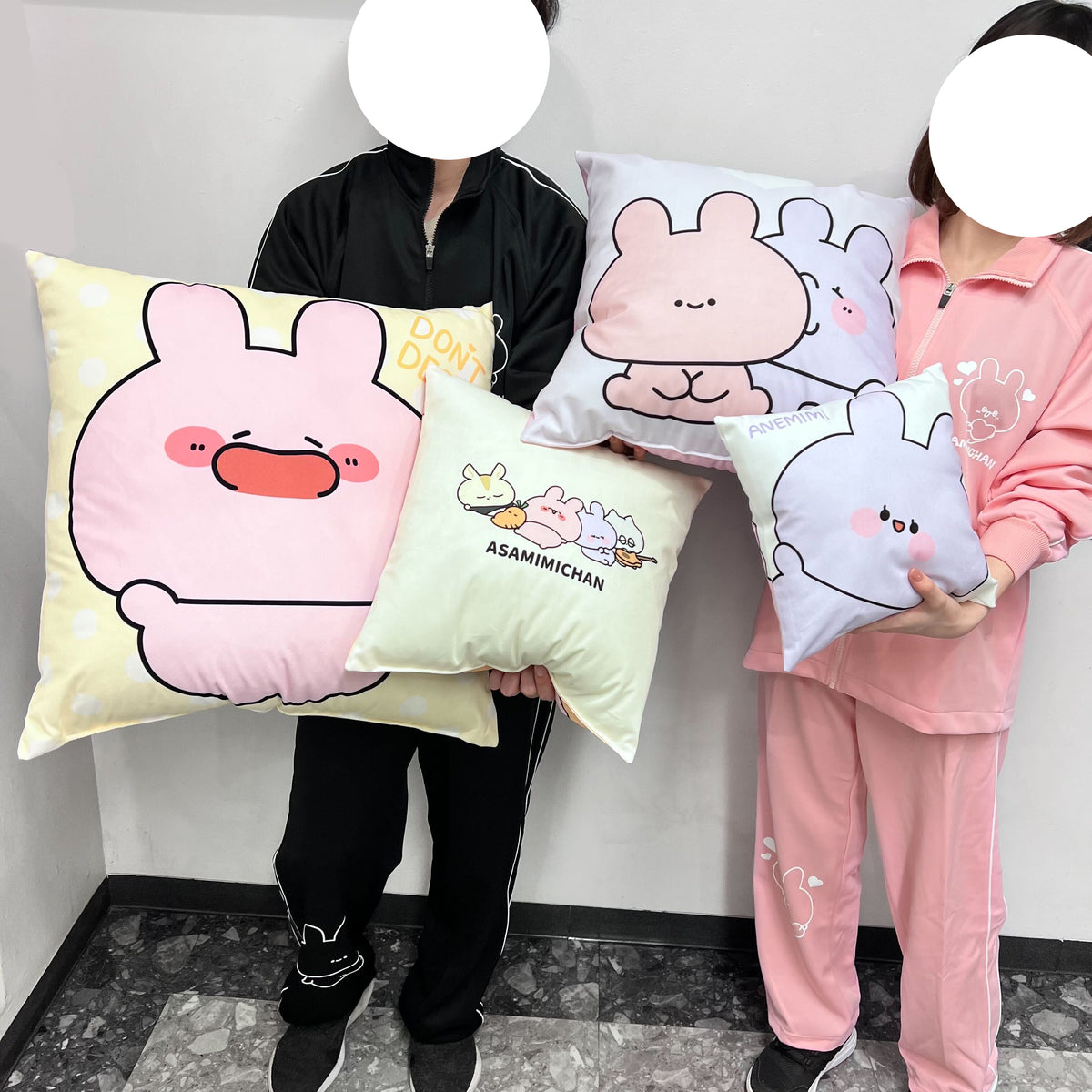 【あさみみちゃん】ミニクッション(30cm)【6月中旬発送】(ASAMIMI BASIC 2024 APRIL)