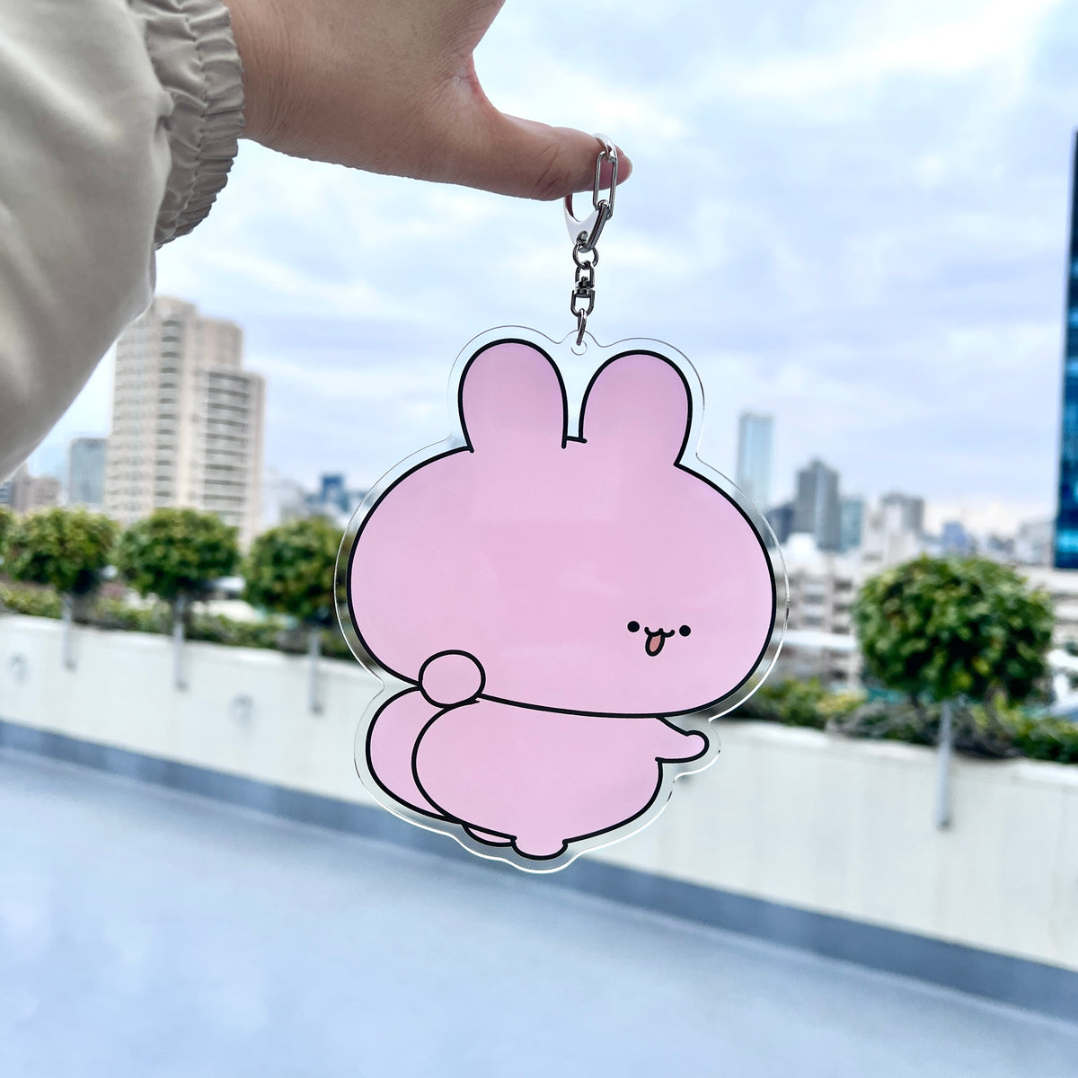 【あさみみちゃん】超特大アクリルキーホルダー【2月中旬発送】