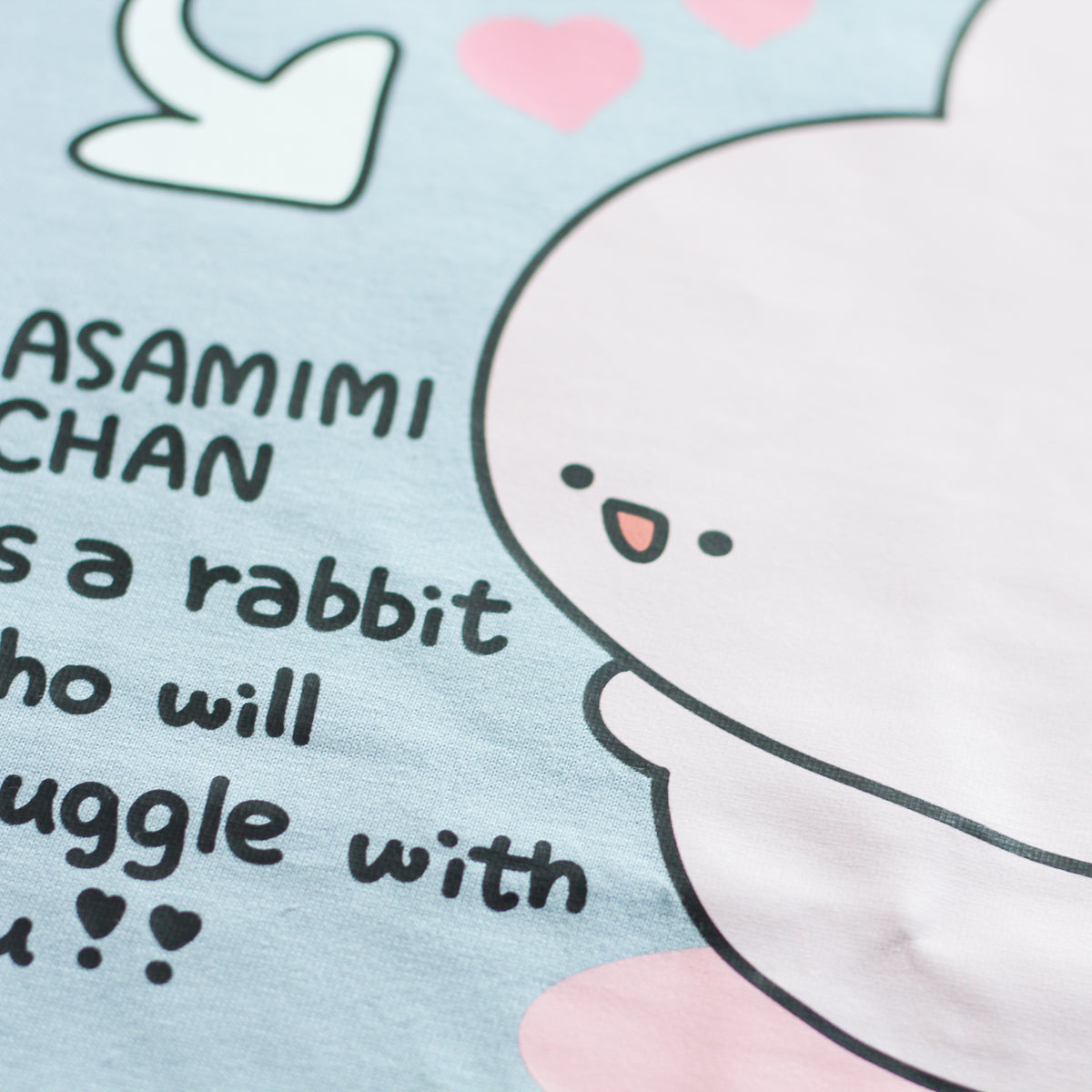 【あさみみちゃん】あさみみちゃん推し♡バックプリント長袖Tシャツ