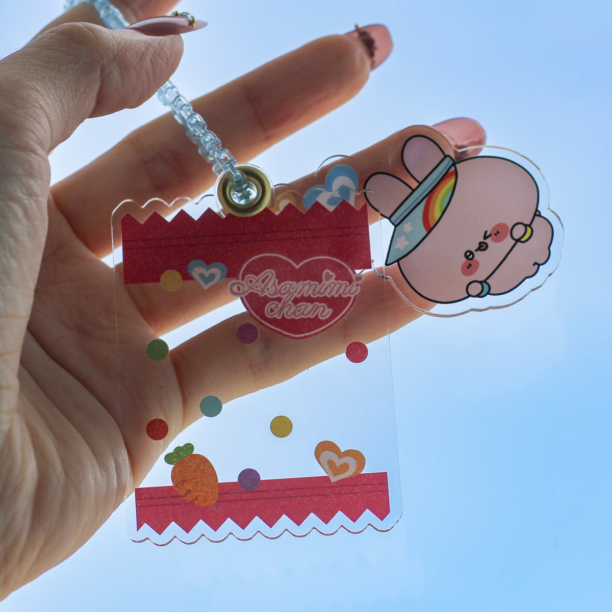 【あさみみちゃん】スライドアクキー(平成kawaiiシリーズ)