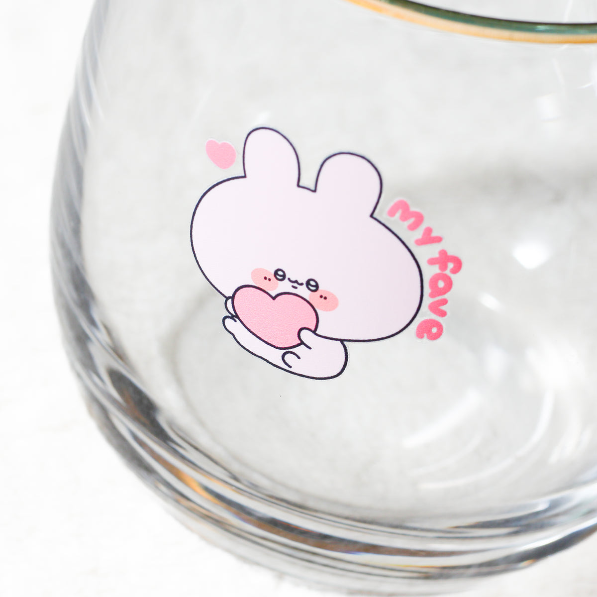 【あさみみちゃん】My fave♡ゴールドリップグラス【4月中旬発送】
