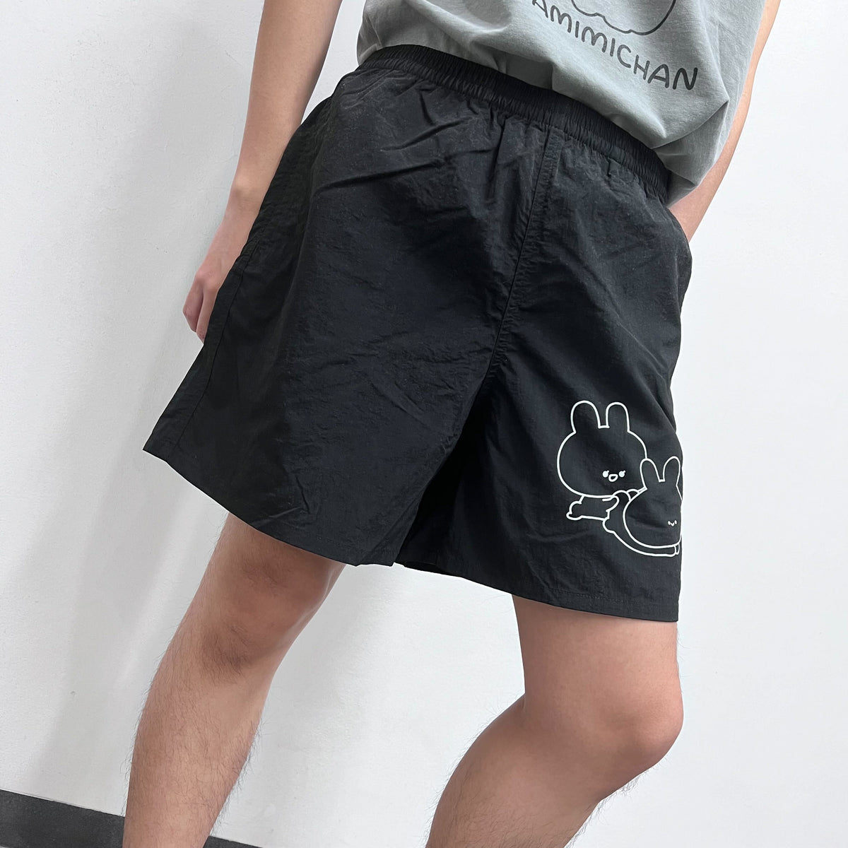【あさみみちゃん】ナイロンショートパンツ(ASAMIMI BASIC 2024 MAY)