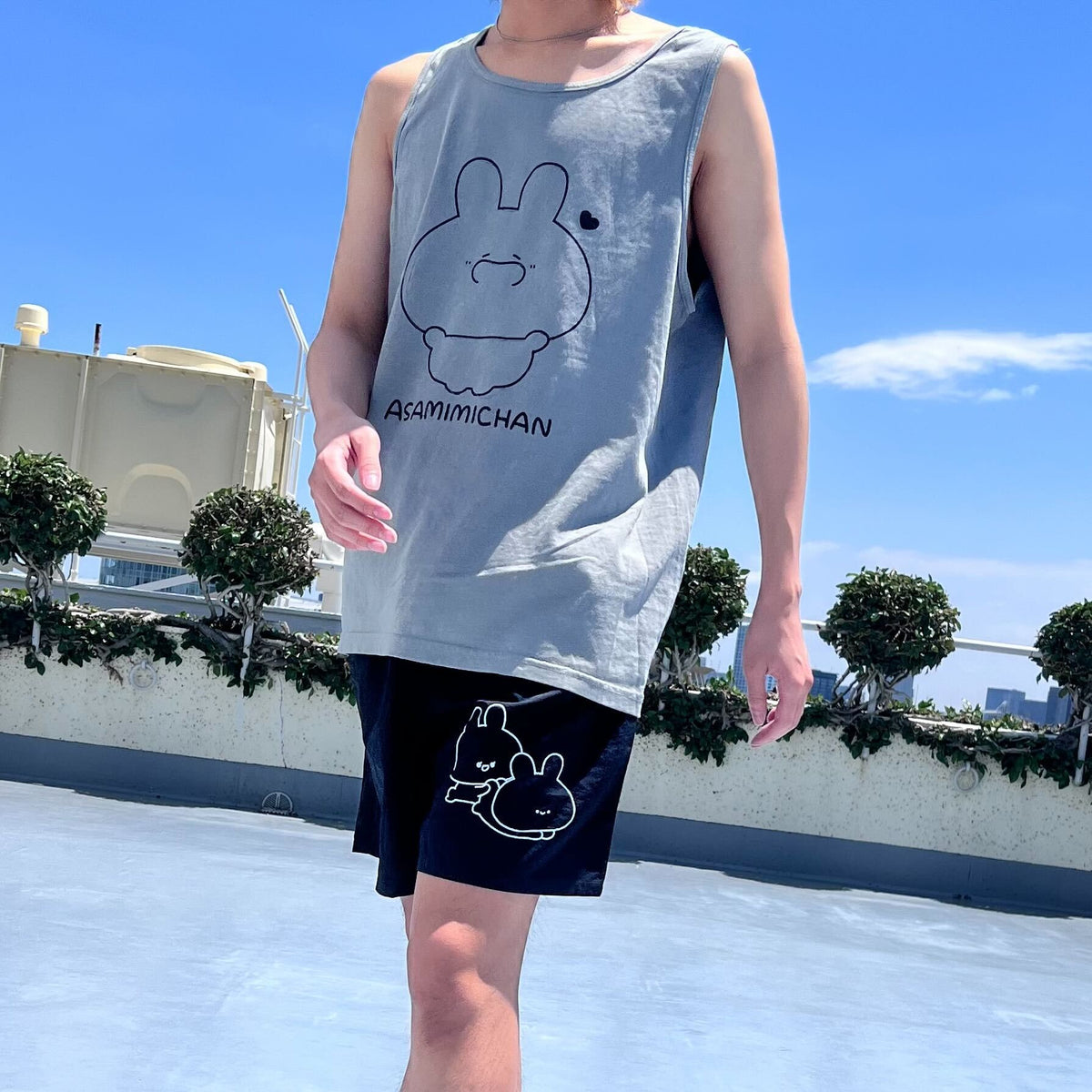 【あさみみちゃん】ナイロンショートパンツ(ASAMIMI BASIC 2024 MAY)