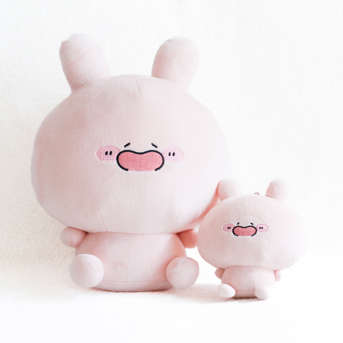 【あさみみちゃん】にっこりセット(ぬいぐるみ&ぬいぐるみキーホルダー)