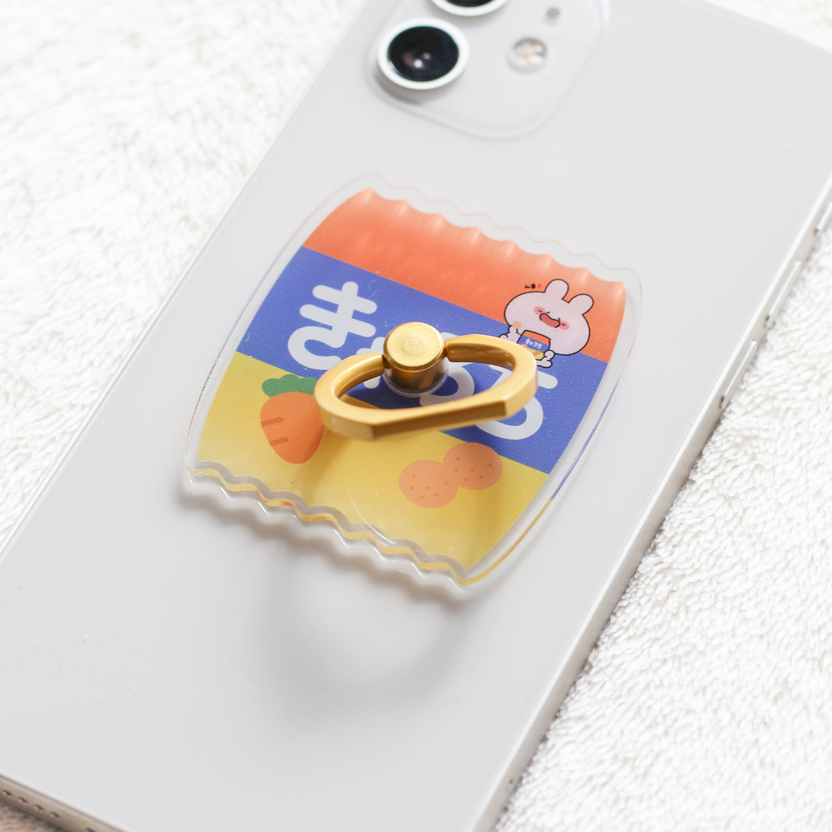 【あさみみちゃん】きゃろちのスマホリング