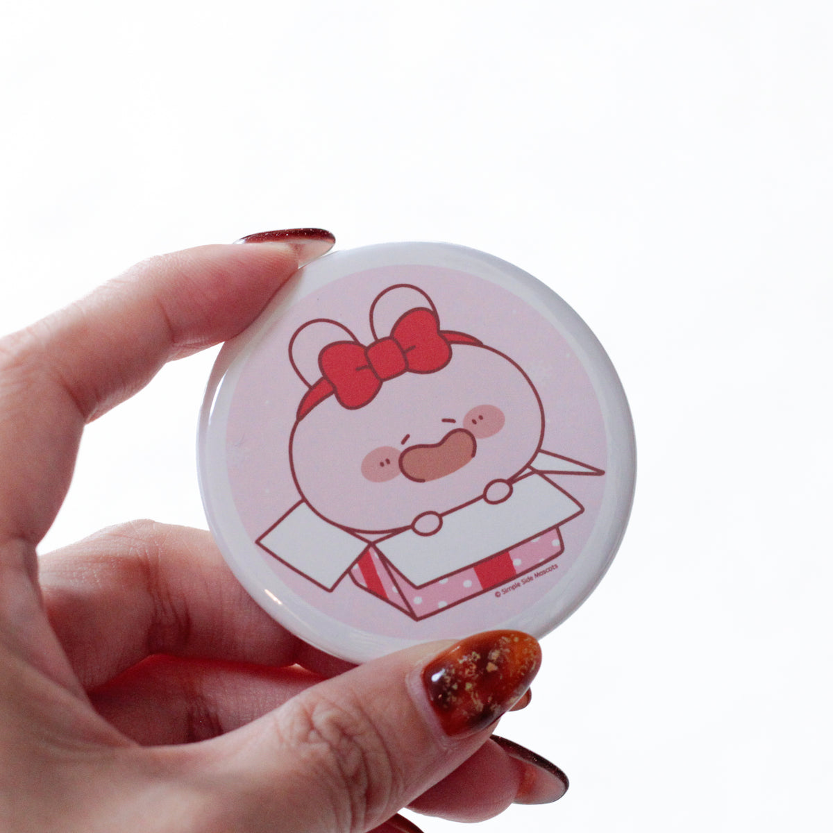 【あさみみちゃん】シークレットあり♪ランダムクリスマス缶マグネット(全3種)【11月下旬発送】