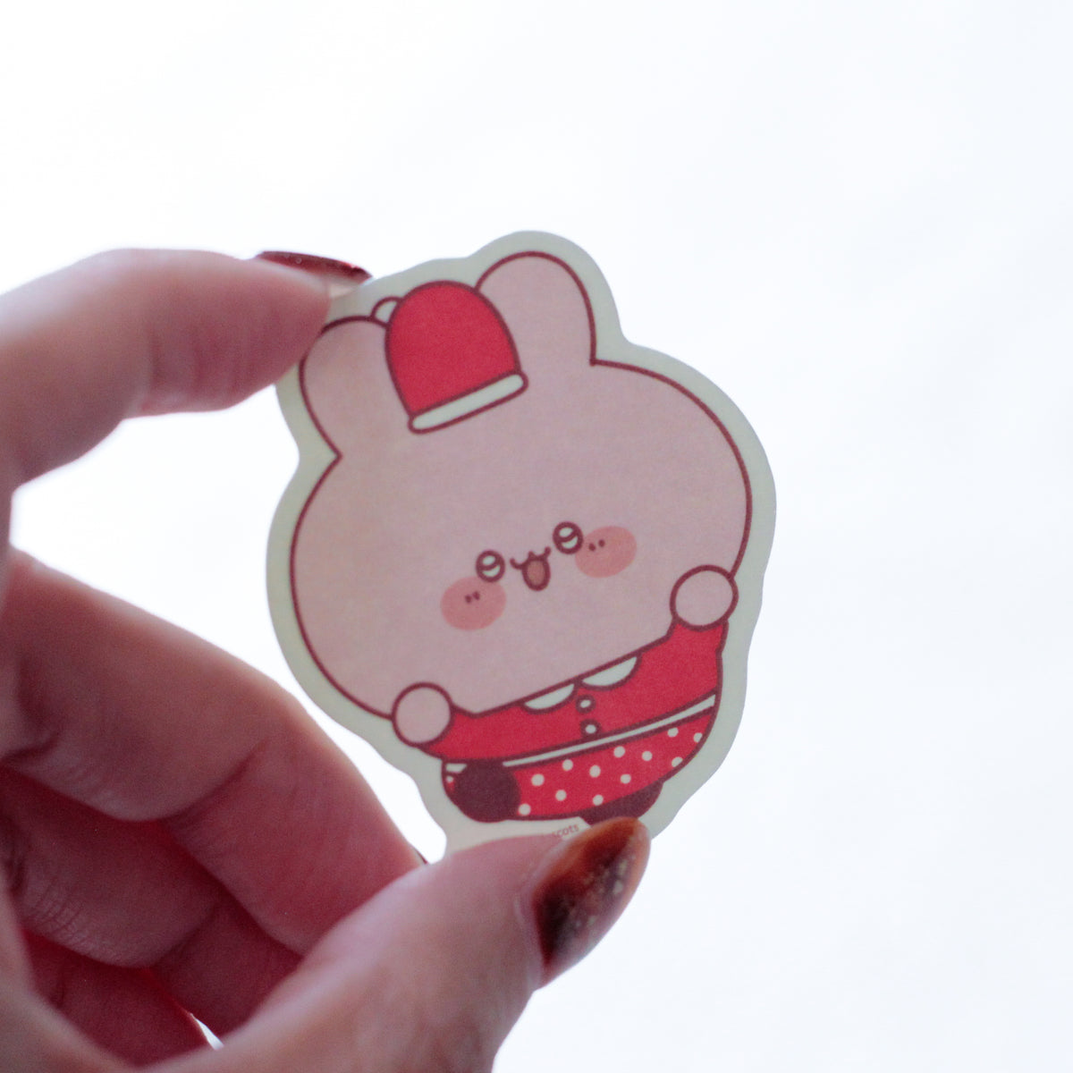 【あさみみちゃん】シークレットあり♪ランダムクリスマスステッカー(全3種)【11月下旬発送】