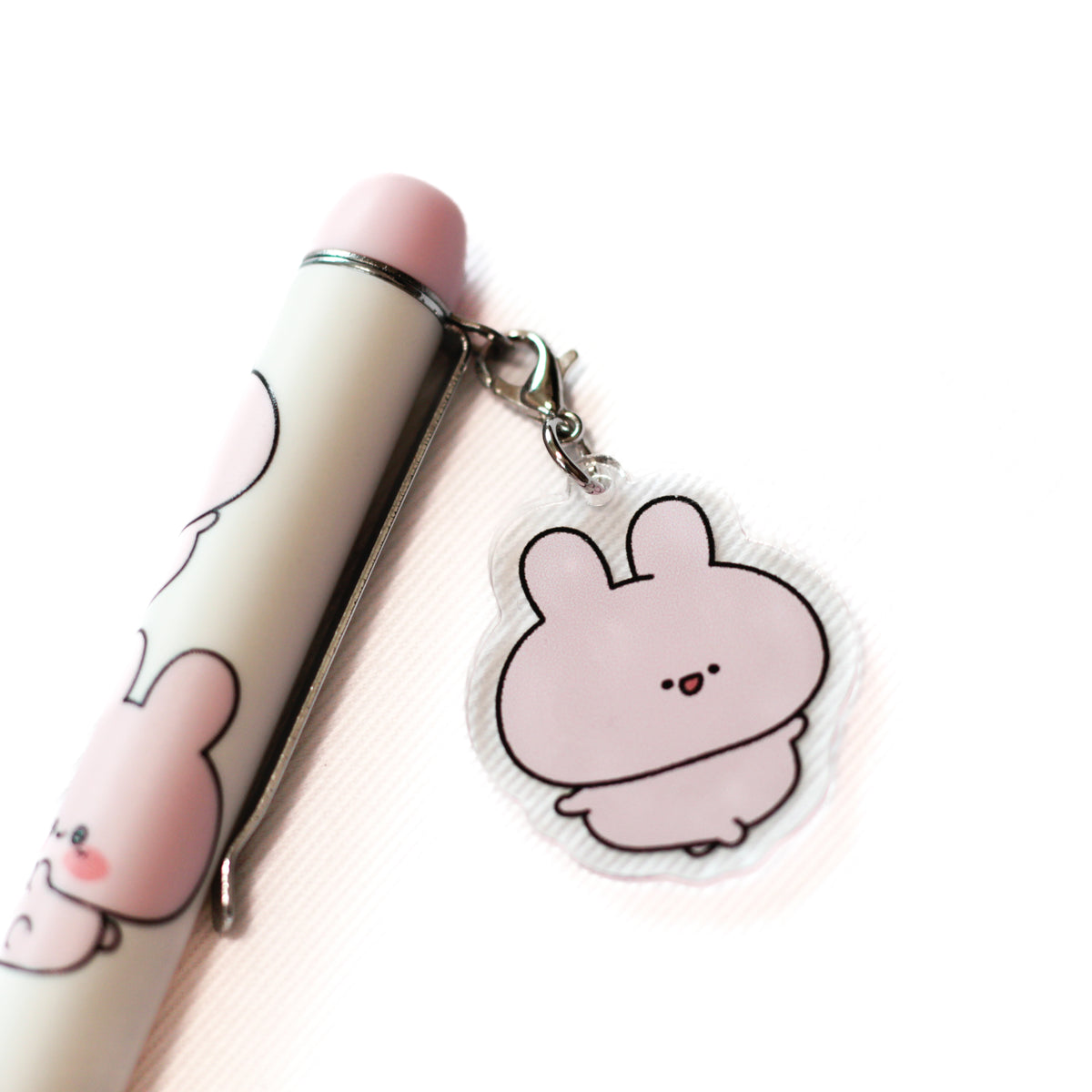 【あさみみちゃん】チャーム付きボールペン【11月中旬発送】