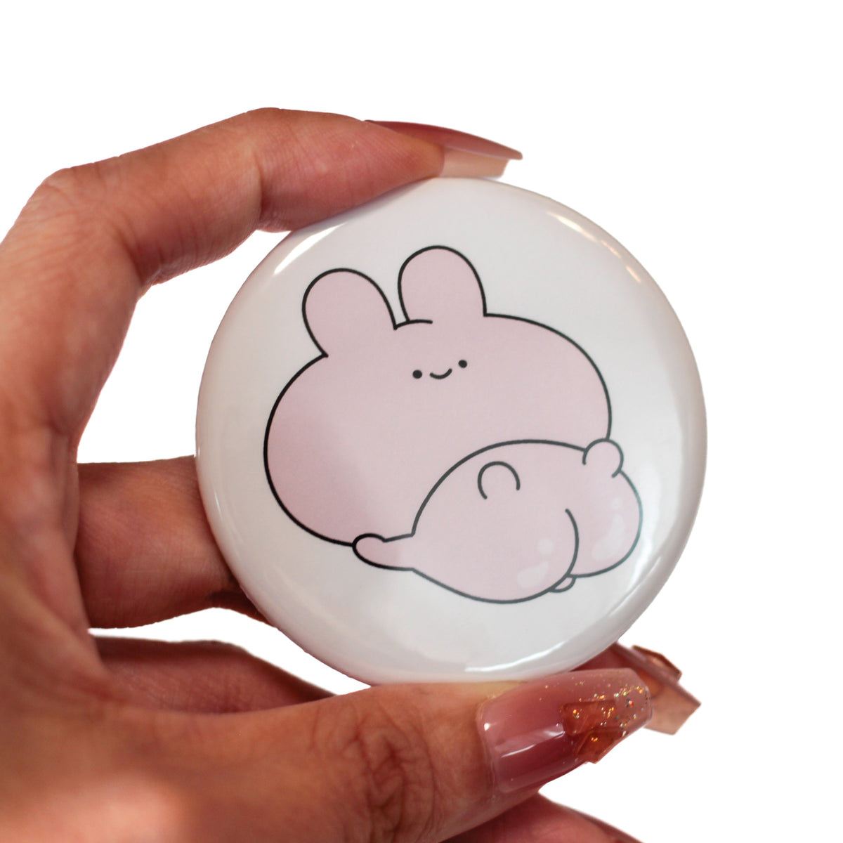 【あさみみちゃん】シークレットあり♪ランダム缶バッジ(全6種)
