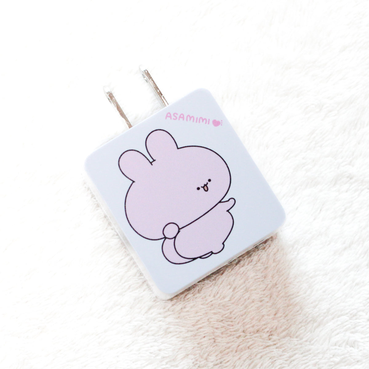 【あさみみちゃん】ACアダプタ(USB+Type-C)【2月中旬発送】