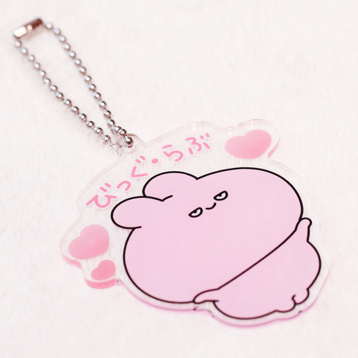 【あさみみちゃん】シークレットあり♪半目で愛を伝えるランダムアクキーコンプリートセット(全3種)