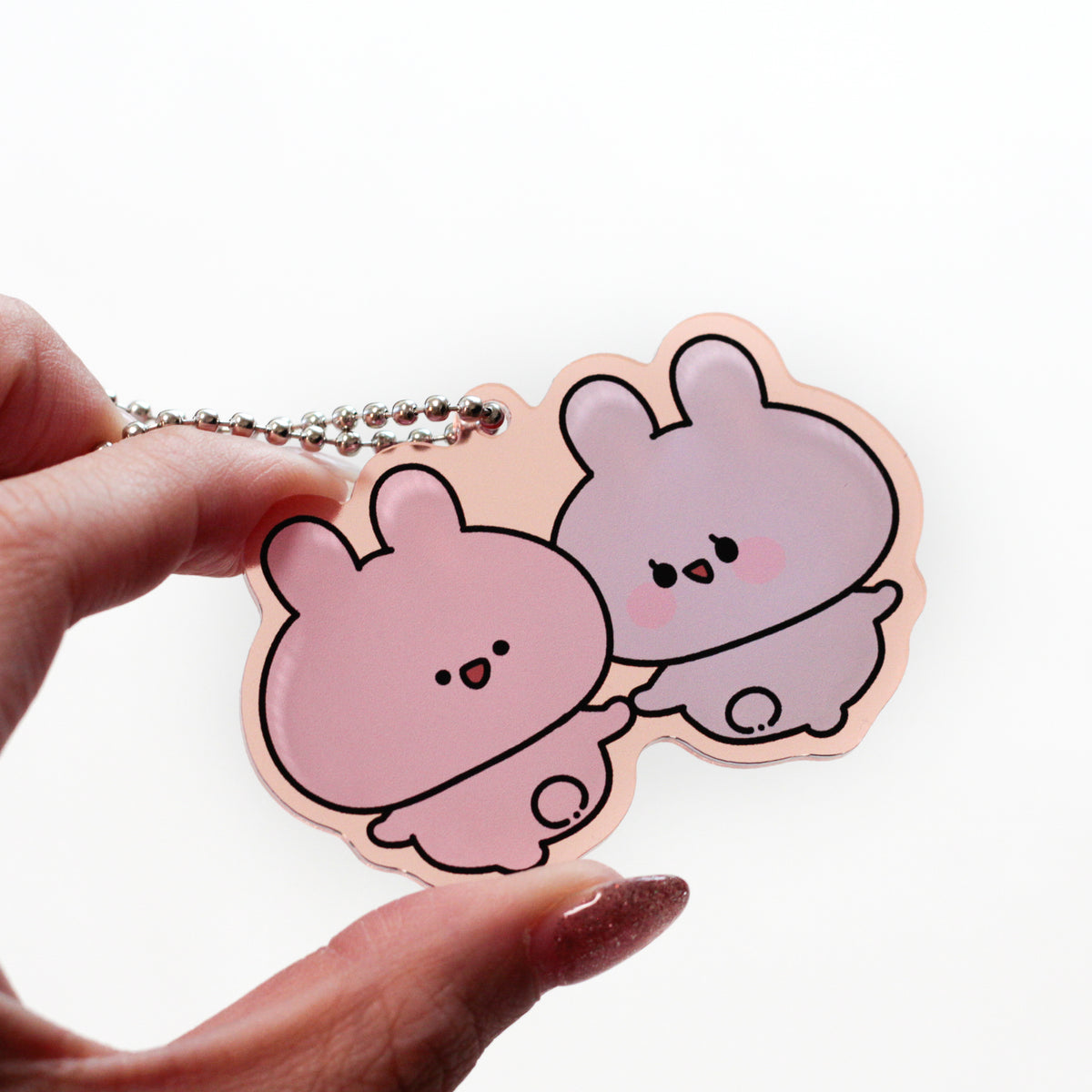 【あさみみちゃん】ランダムクリアカラーアクキーコンプリートセット(全5種)【3月中旬発送】