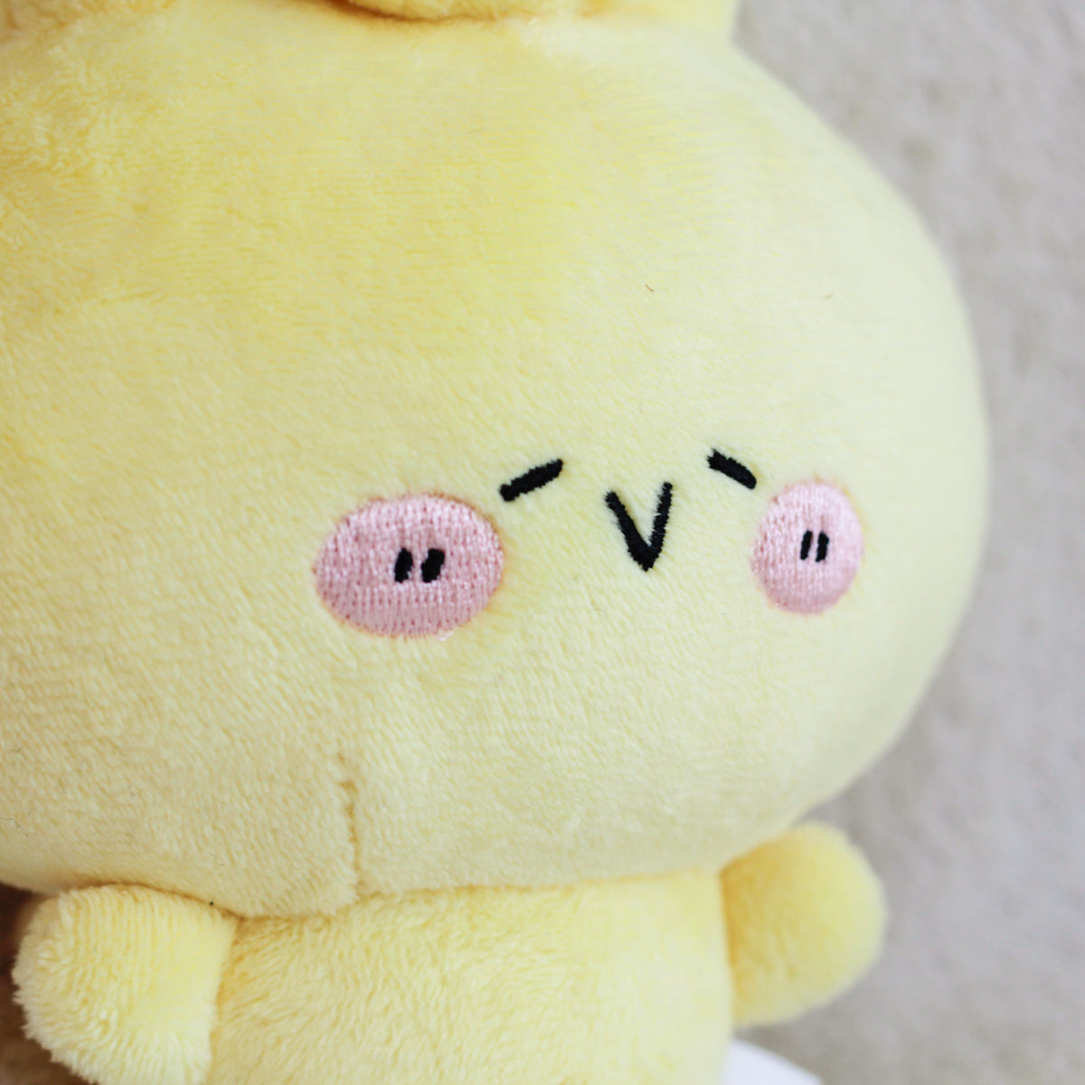 【あさみみちゃん】しあわせちゃんぬいぐるみキーホルダー